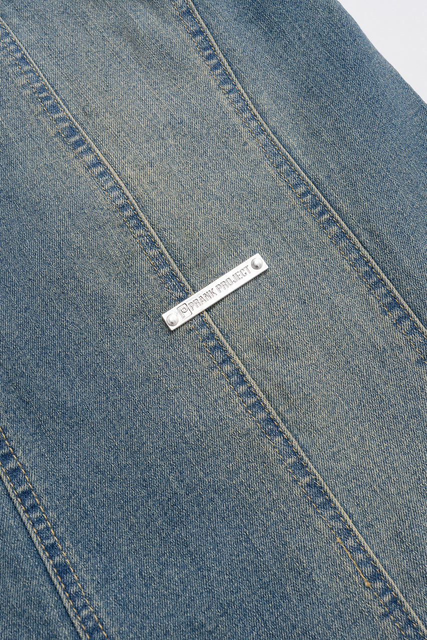 2Way Front Button Denim One Piece - 2025 SUMMER