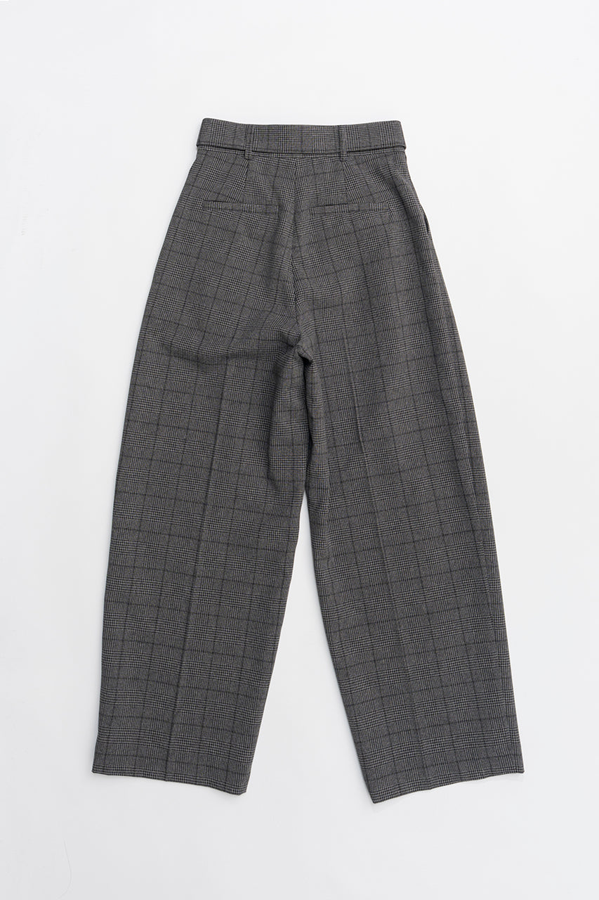 Asymmetrical Wide Tapered Pants