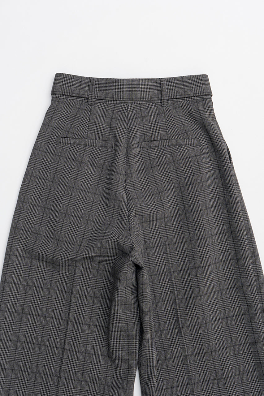 Asymmetrical Wide Tapered Pants