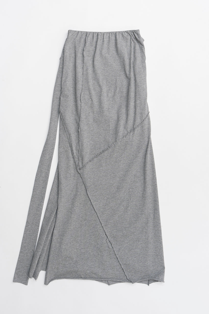 Layered Asymmetrical Drape Skirt - SALE