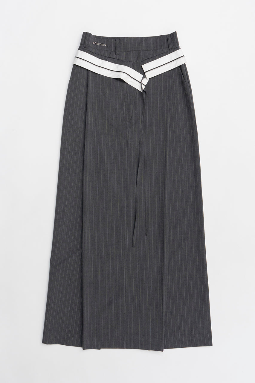 Deep Tuck Suiting Skirt - SALE