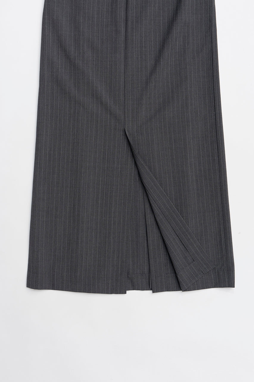 Deep Tuck Suiting Skirt - SALE