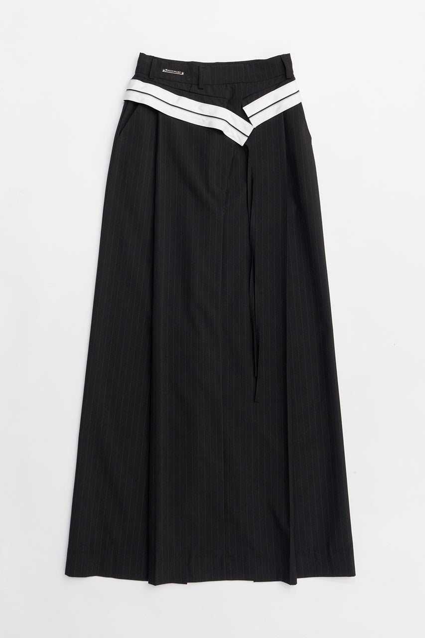 Deep Tuck Suiting Skirt - SALE
