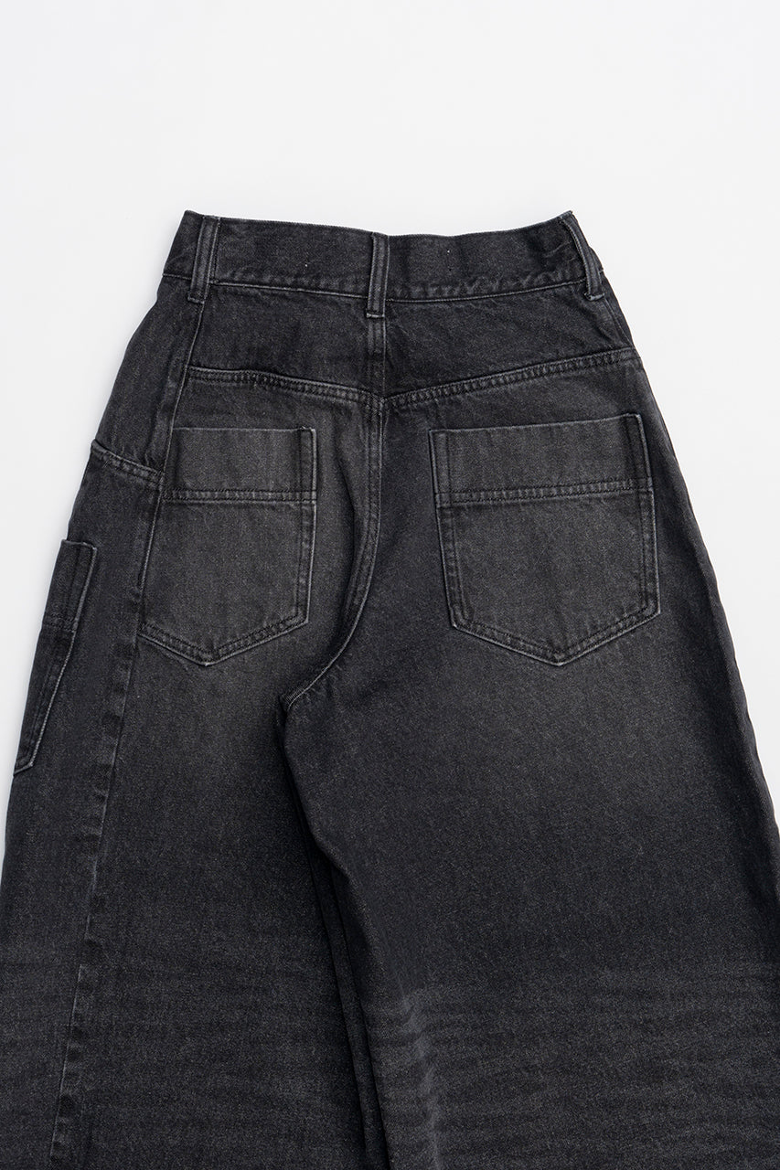 Deformed Baggy Denim Pants - SALE