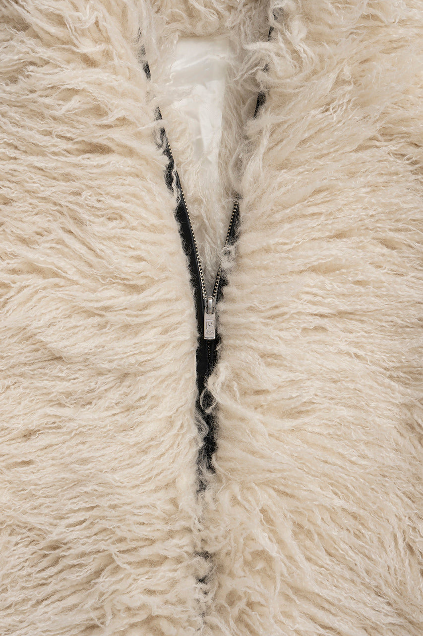 Fake Fur Hooded Hoodie - 2025 WINTER