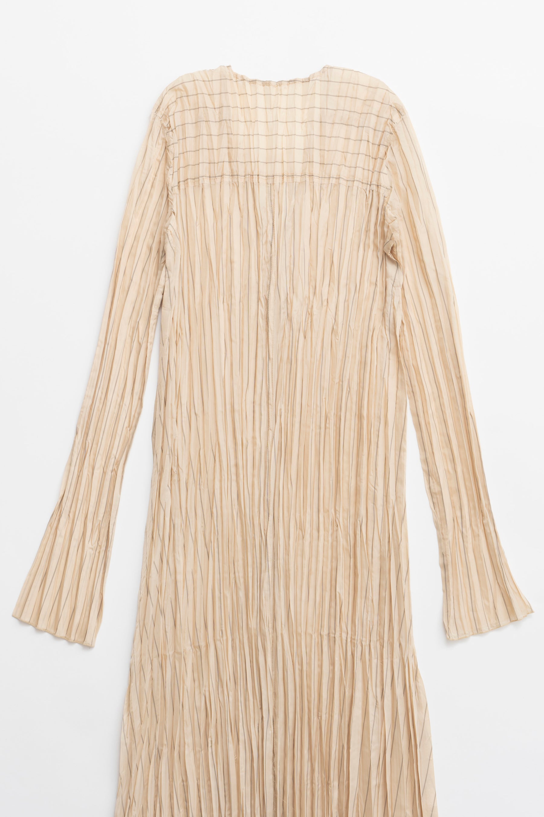 Random Pleated Lace Up Dress - SALE