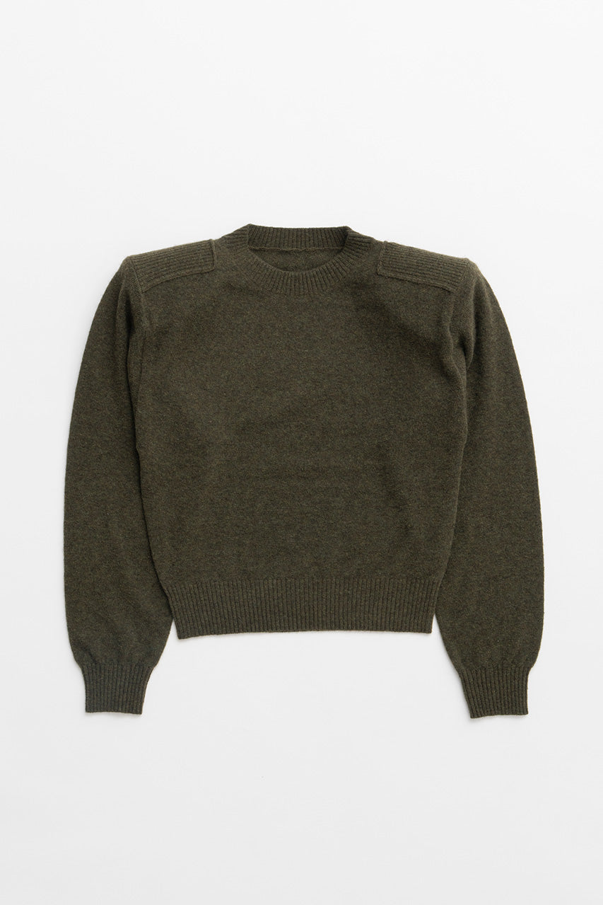 Asymmetrical Tuck Yak Blend Knit Pullover - 2026WINTER