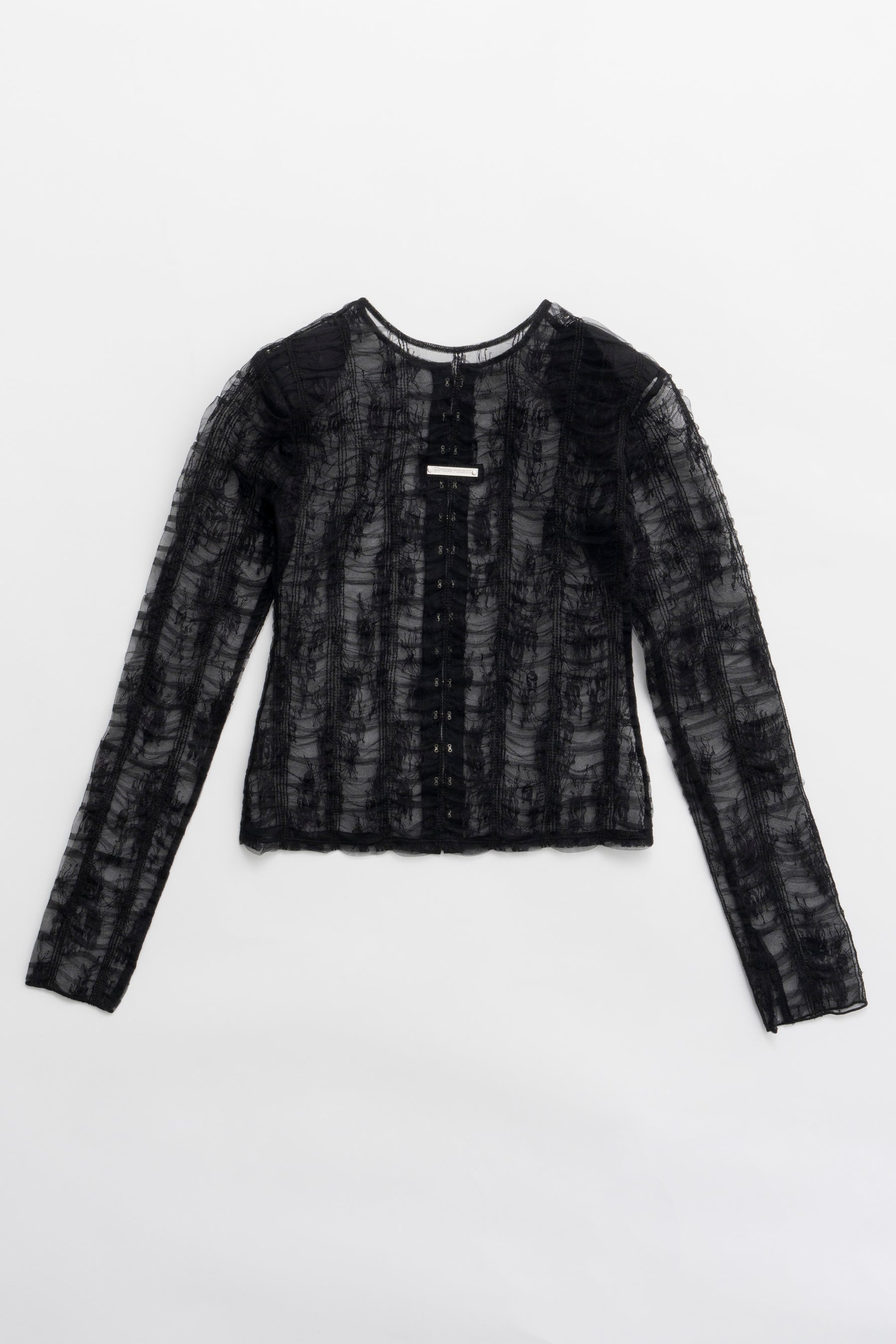 Shirred Layered Tulle Top - SALE