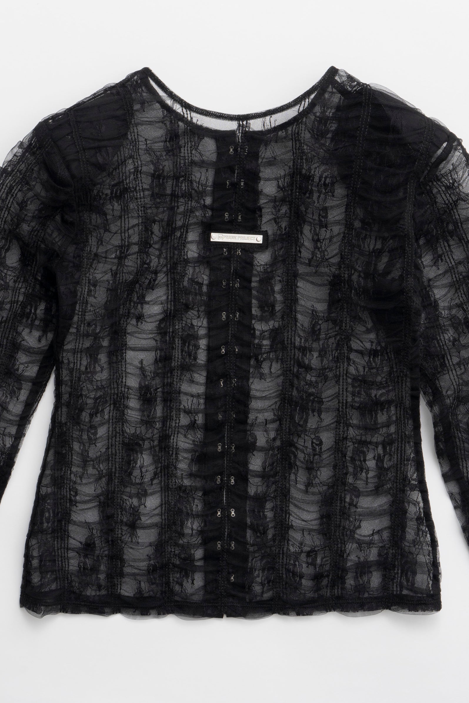 Shirred Layered Tulle Top - SALE