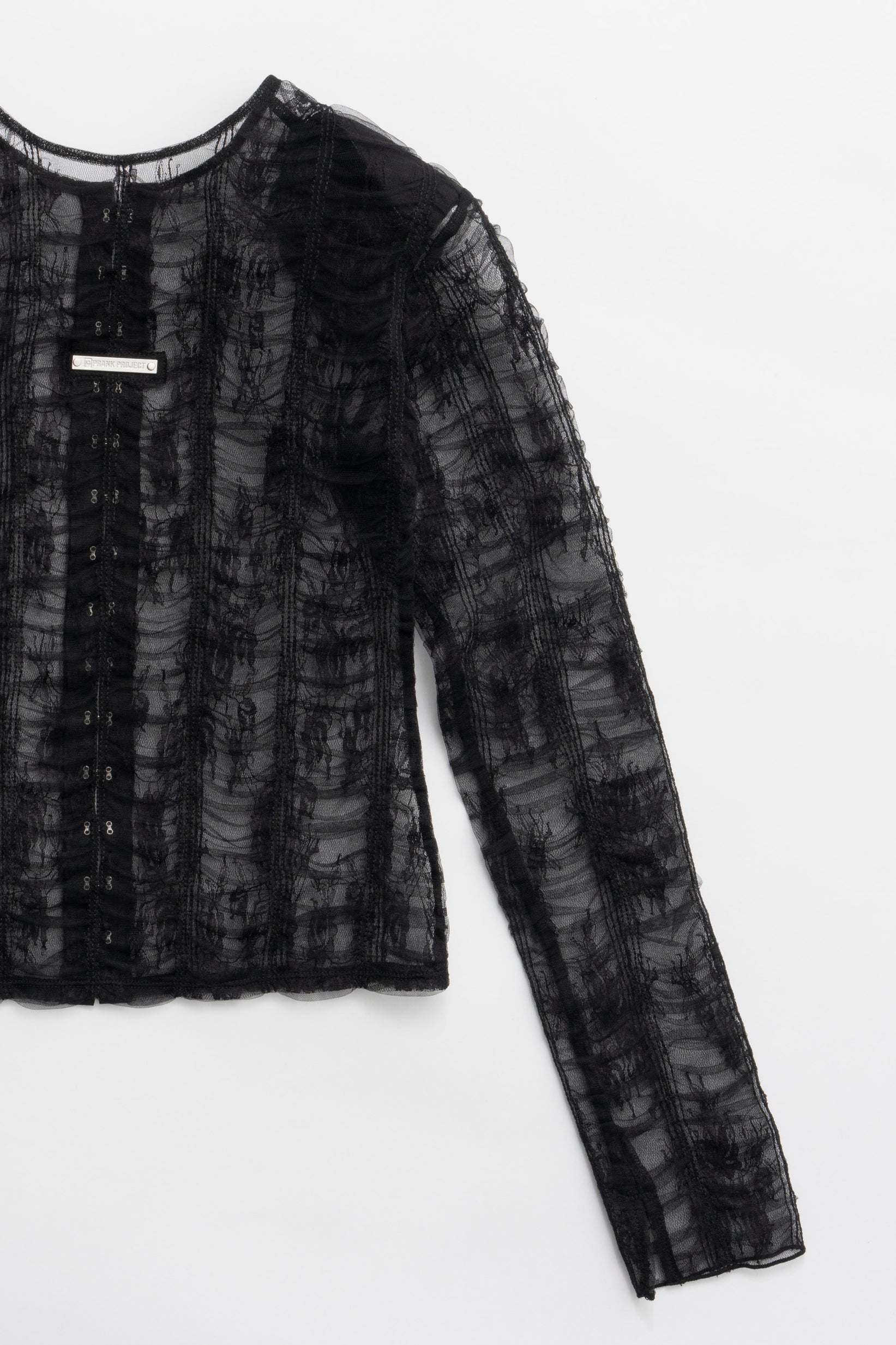 Shirred Layered Tulle Top - SALE