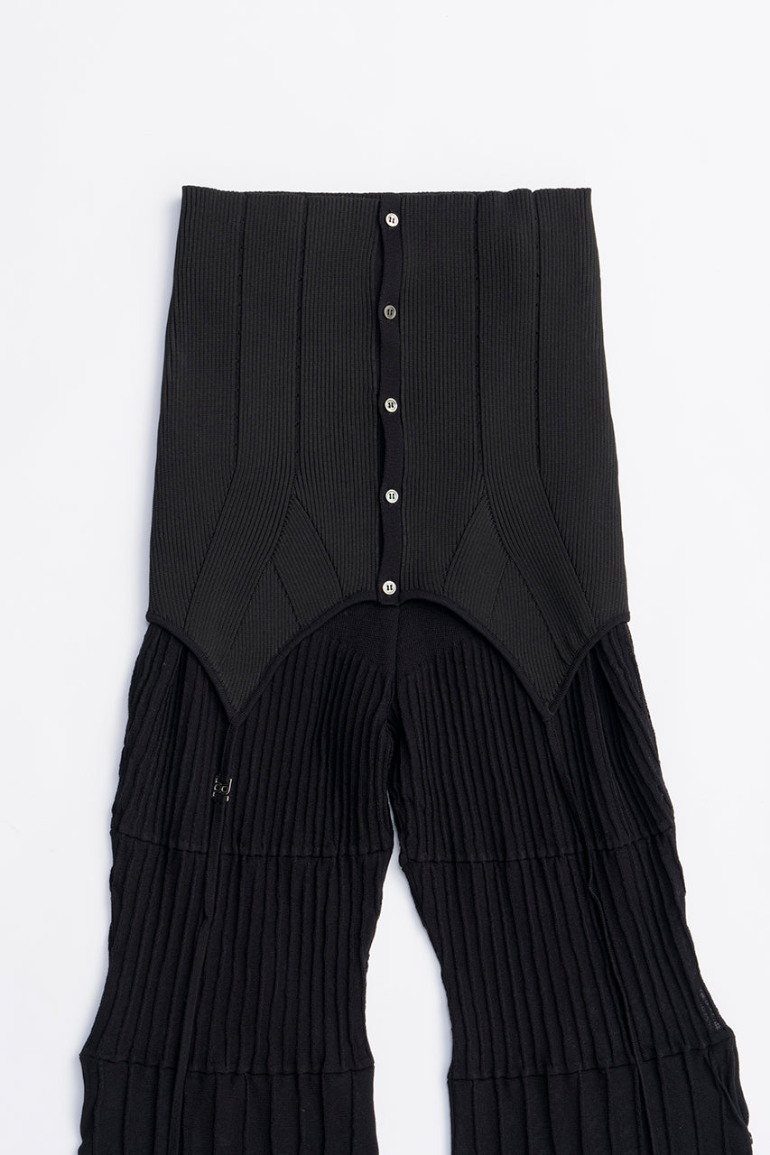 Multi Way Layered Knit Pants - SALE