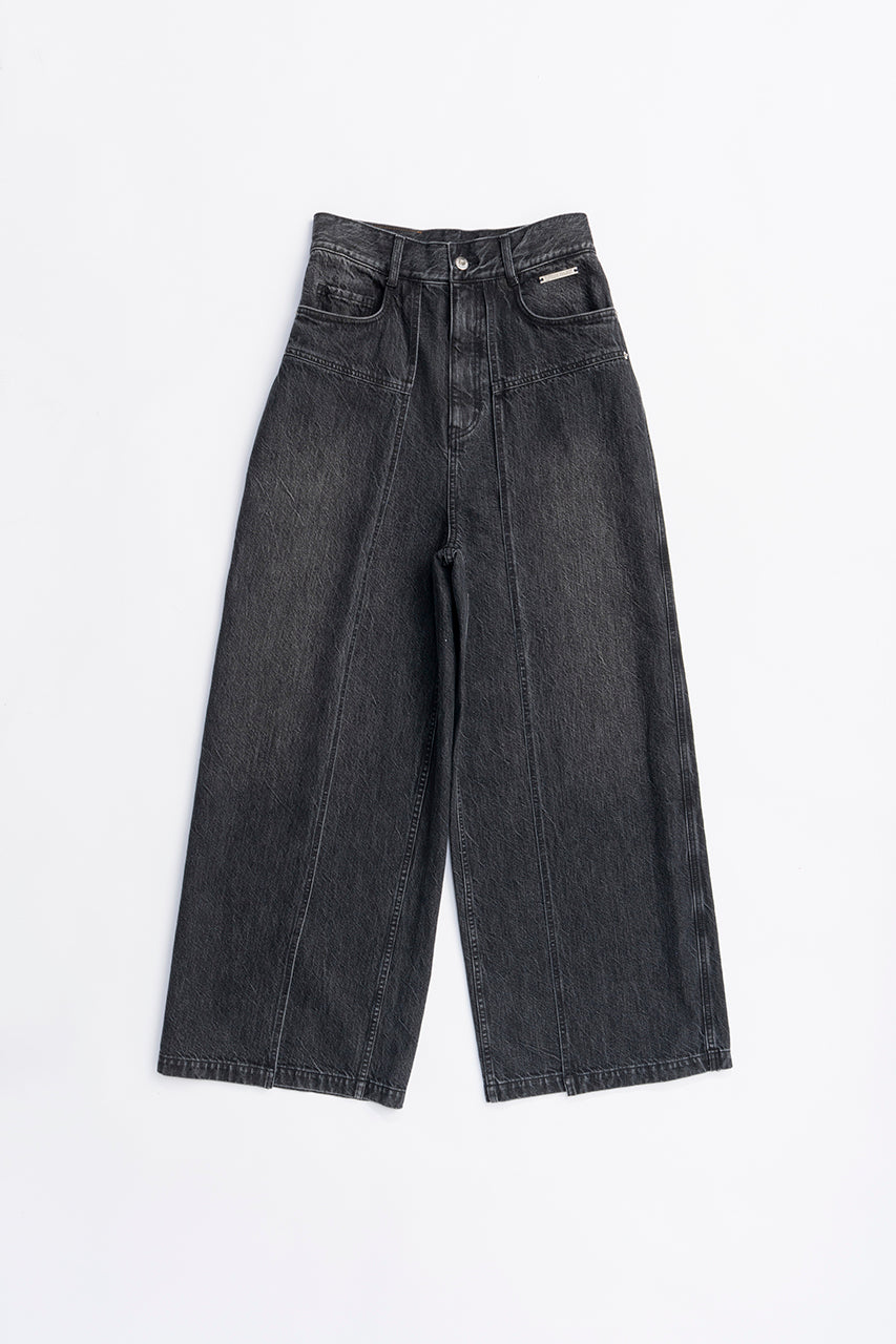 Front Layered Denim