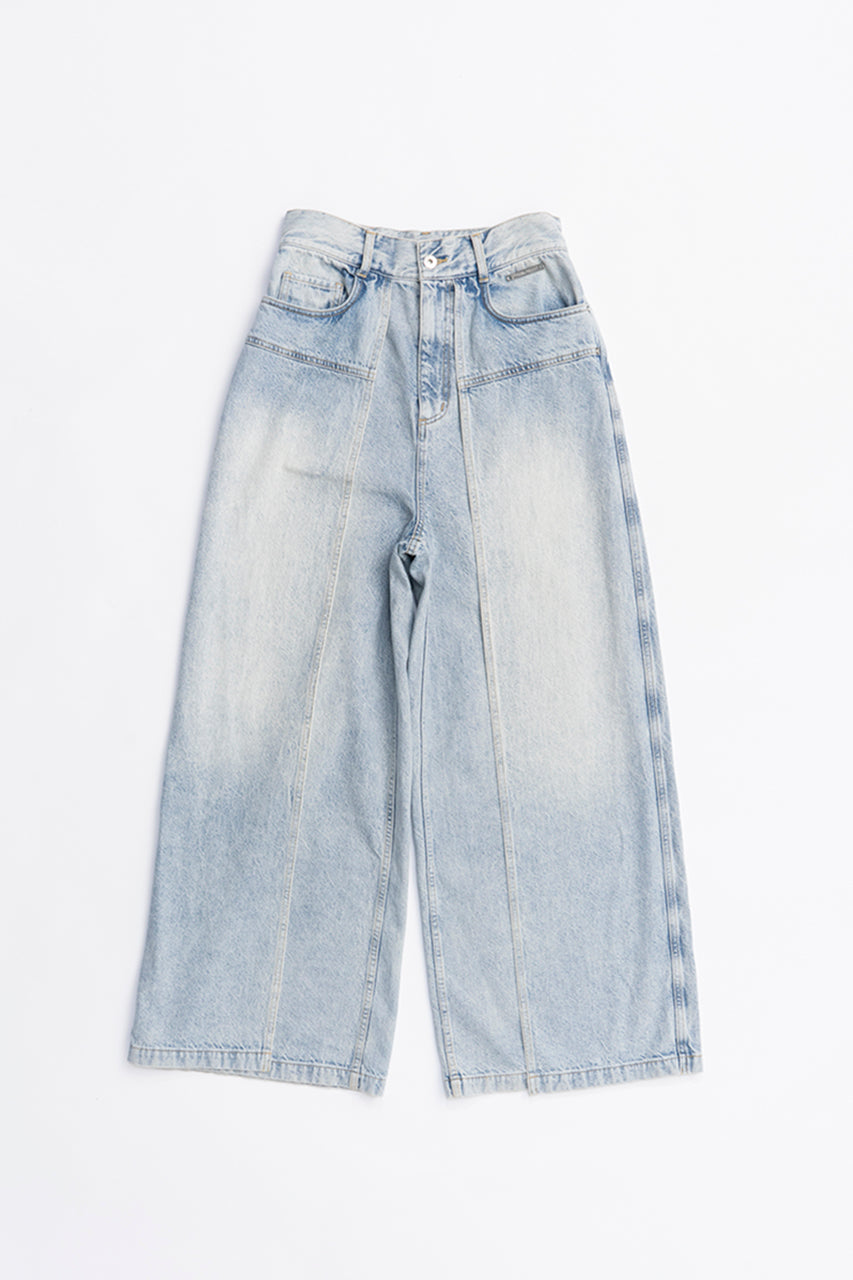 Front Layered Denim