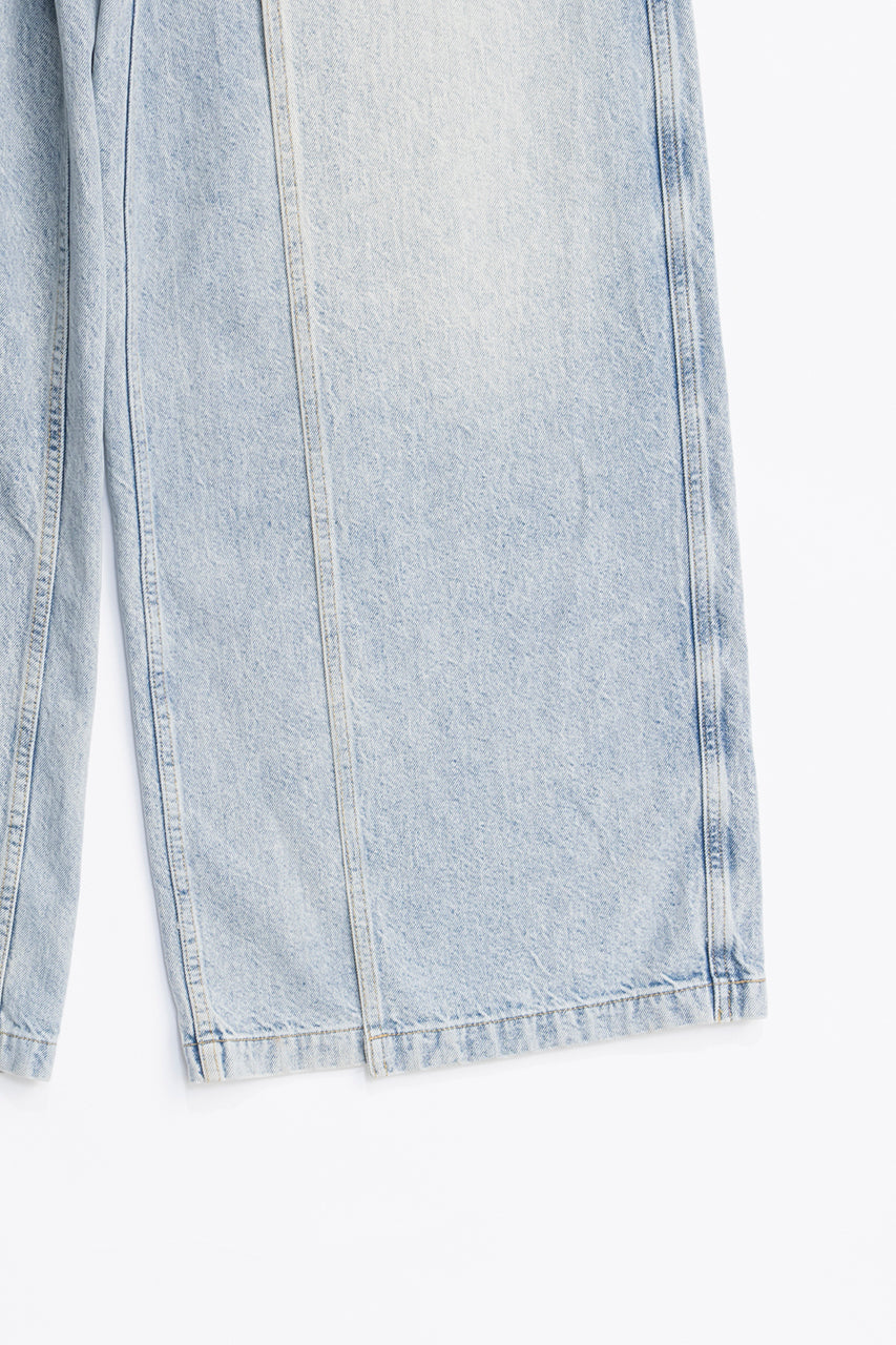 Front Layered Denim