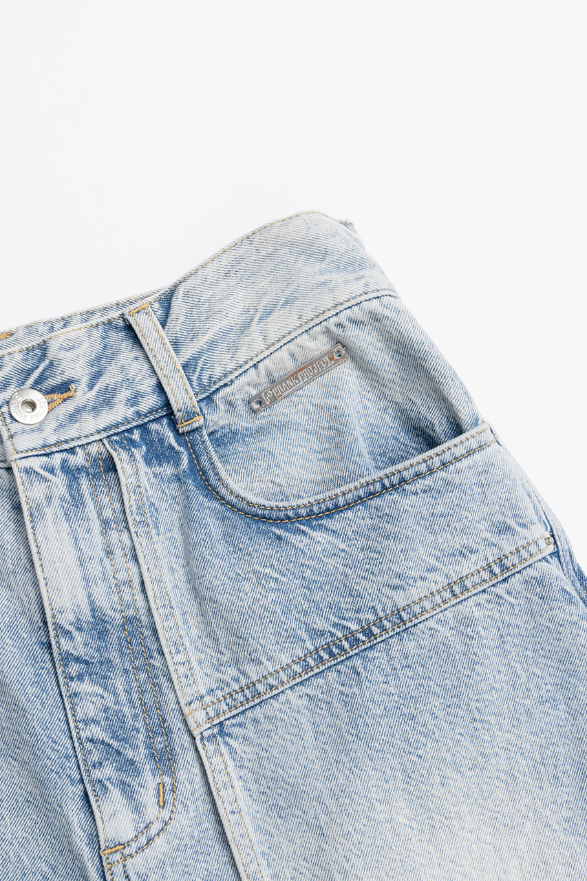 Front Layered Denim