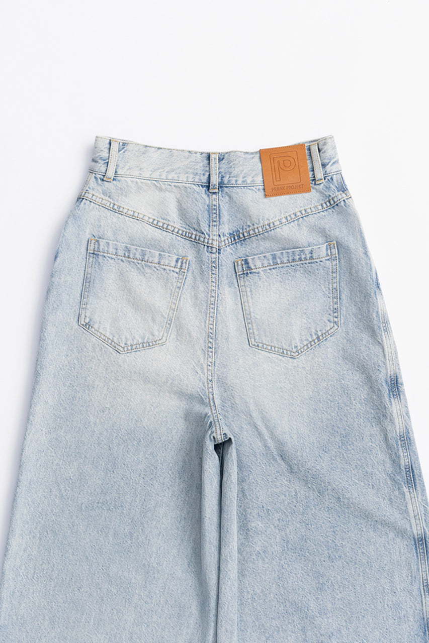 Front Layered Denim