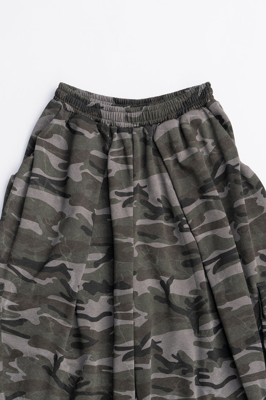 Camo Sweat Cargo Pants - SALE