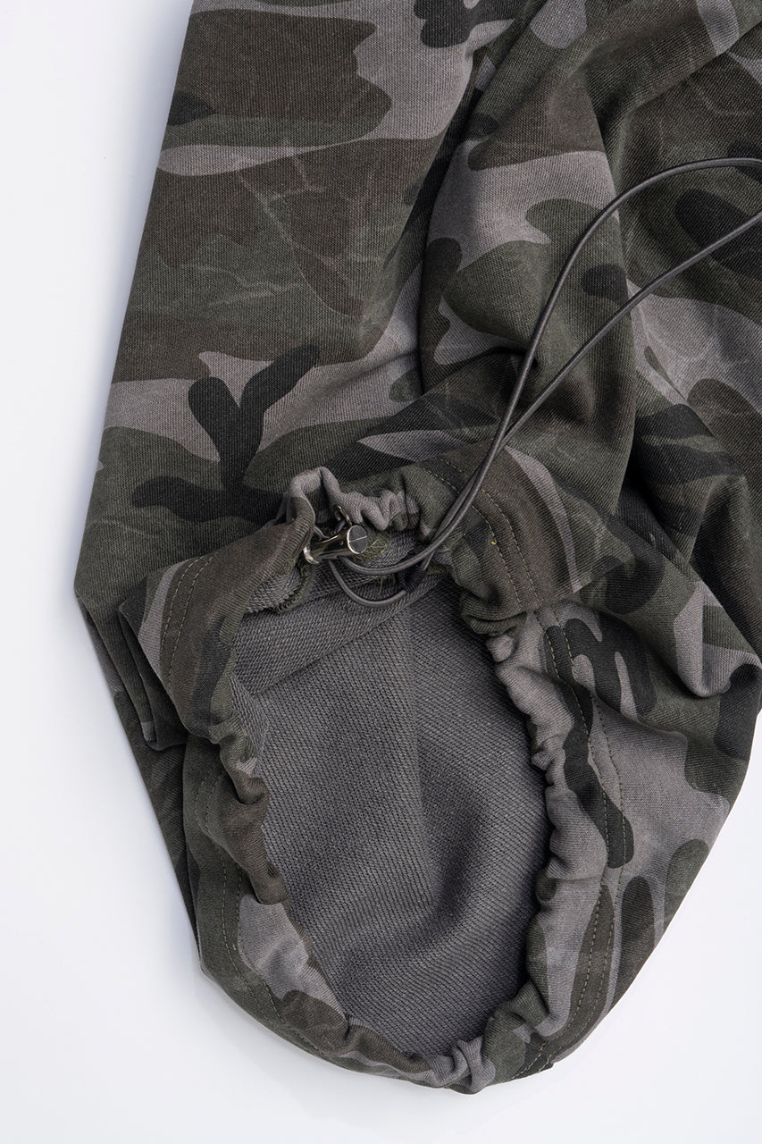 Camo Sweat Cargo Pants - SALE