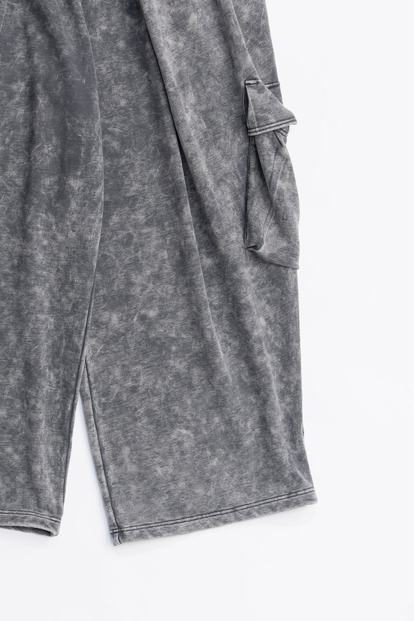 Sweat Cargo Pants - 2025 SUMMER