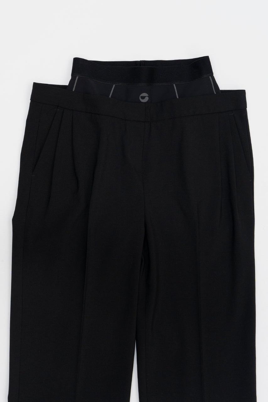 Low Rise Trousers With Briefs