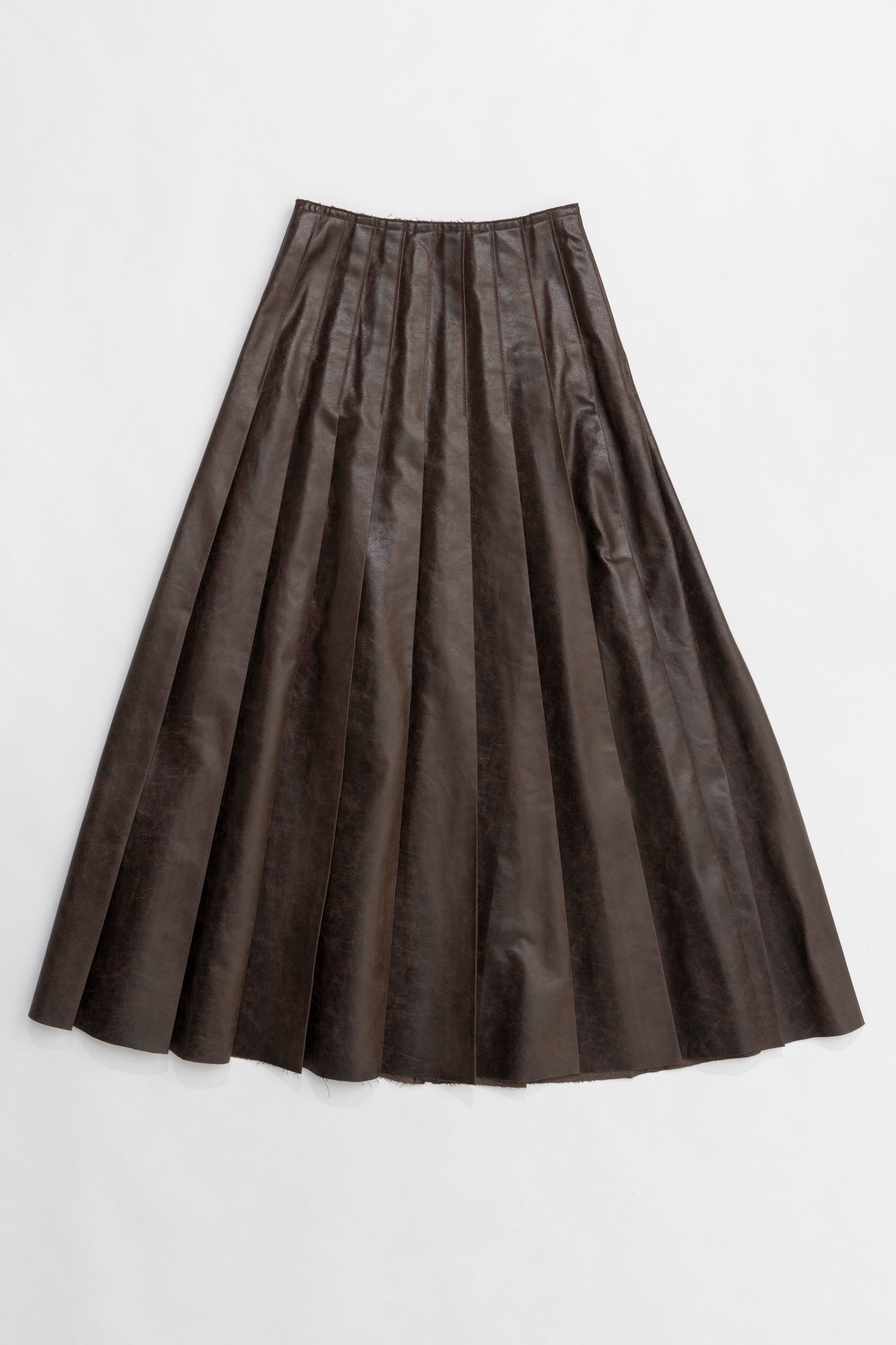2WAY Pleated Maxi Skirt