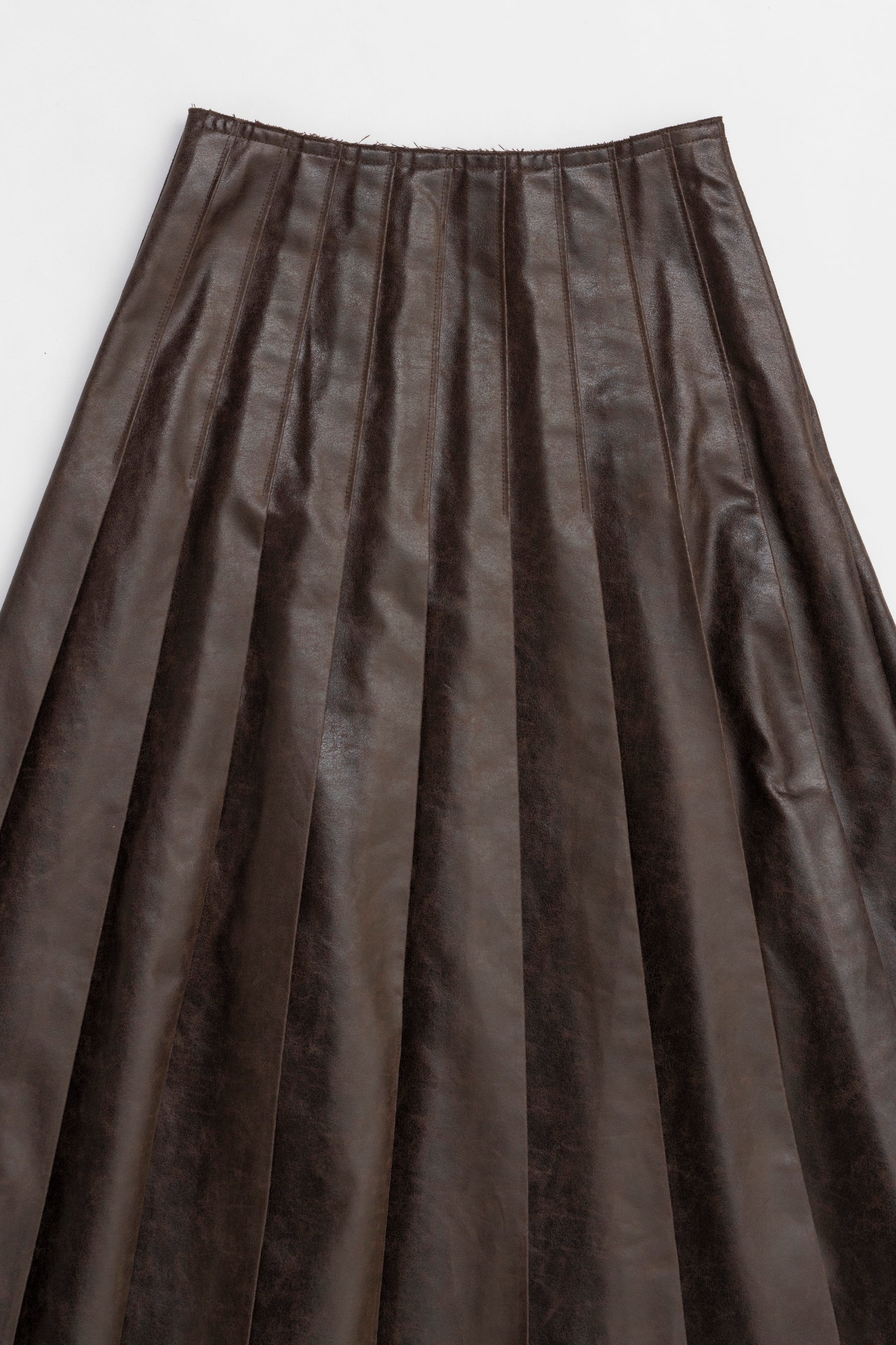 2WAY Pleated Maxi Skirt