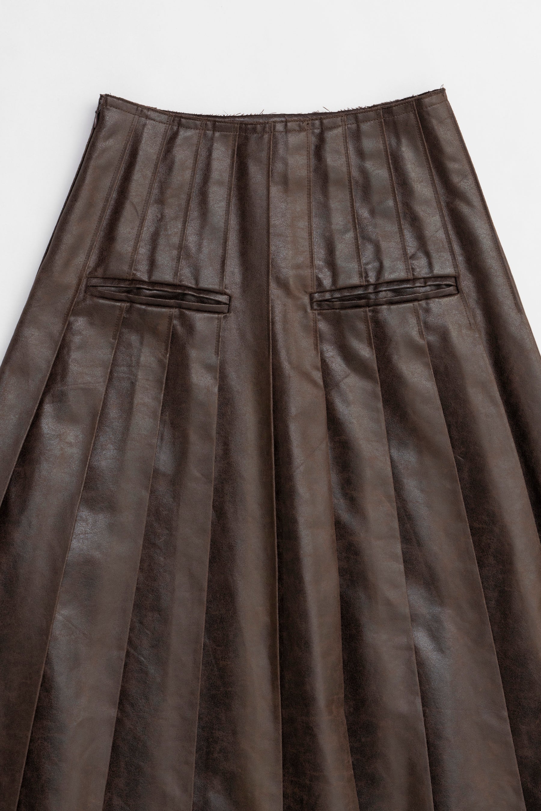 2WAY Pleated Maxi Skirt