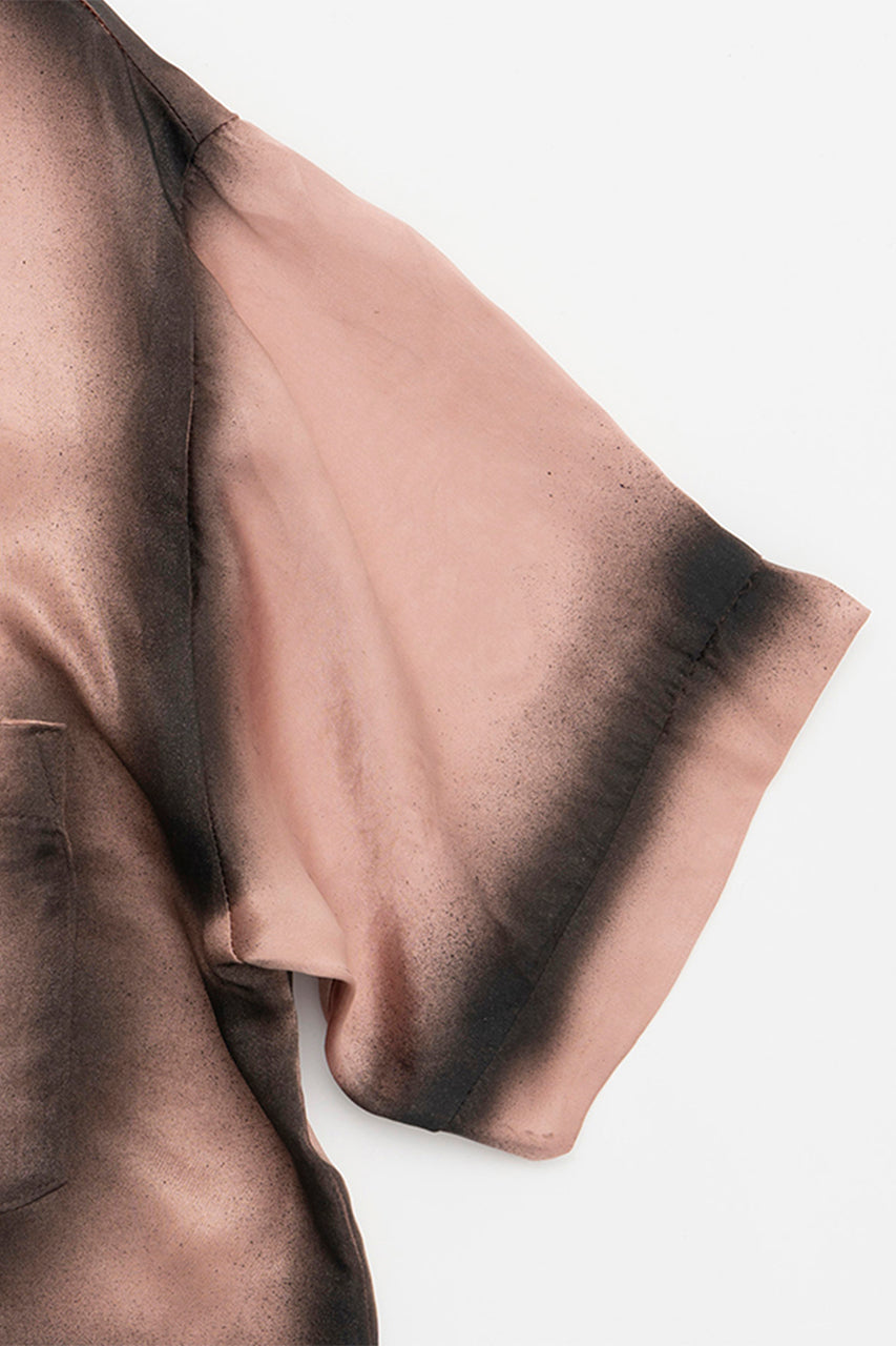 Painted Satin Short Shirt - SALE