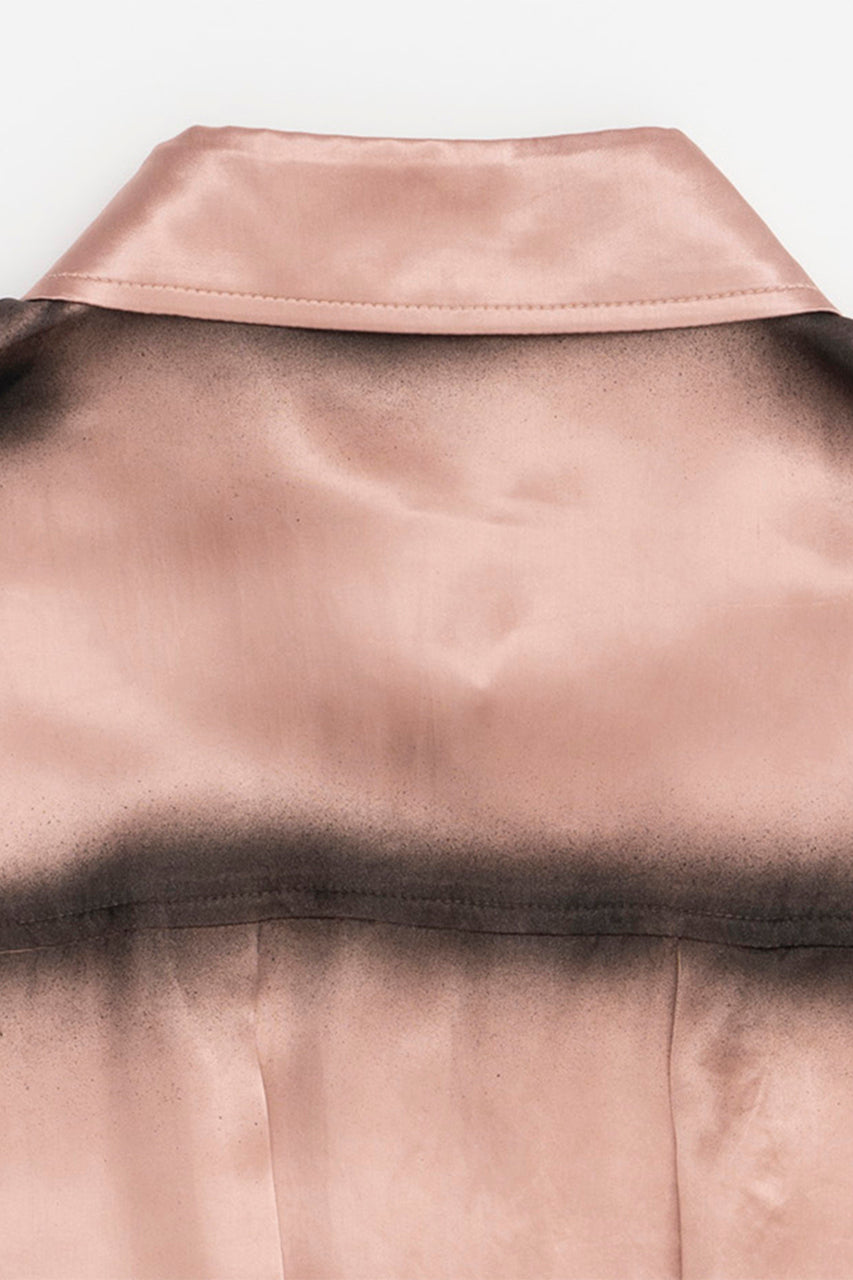 Painted Satin Short Shirt - SALE