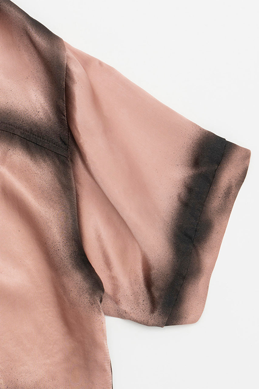 Painted Satin Short Shirt - SALE