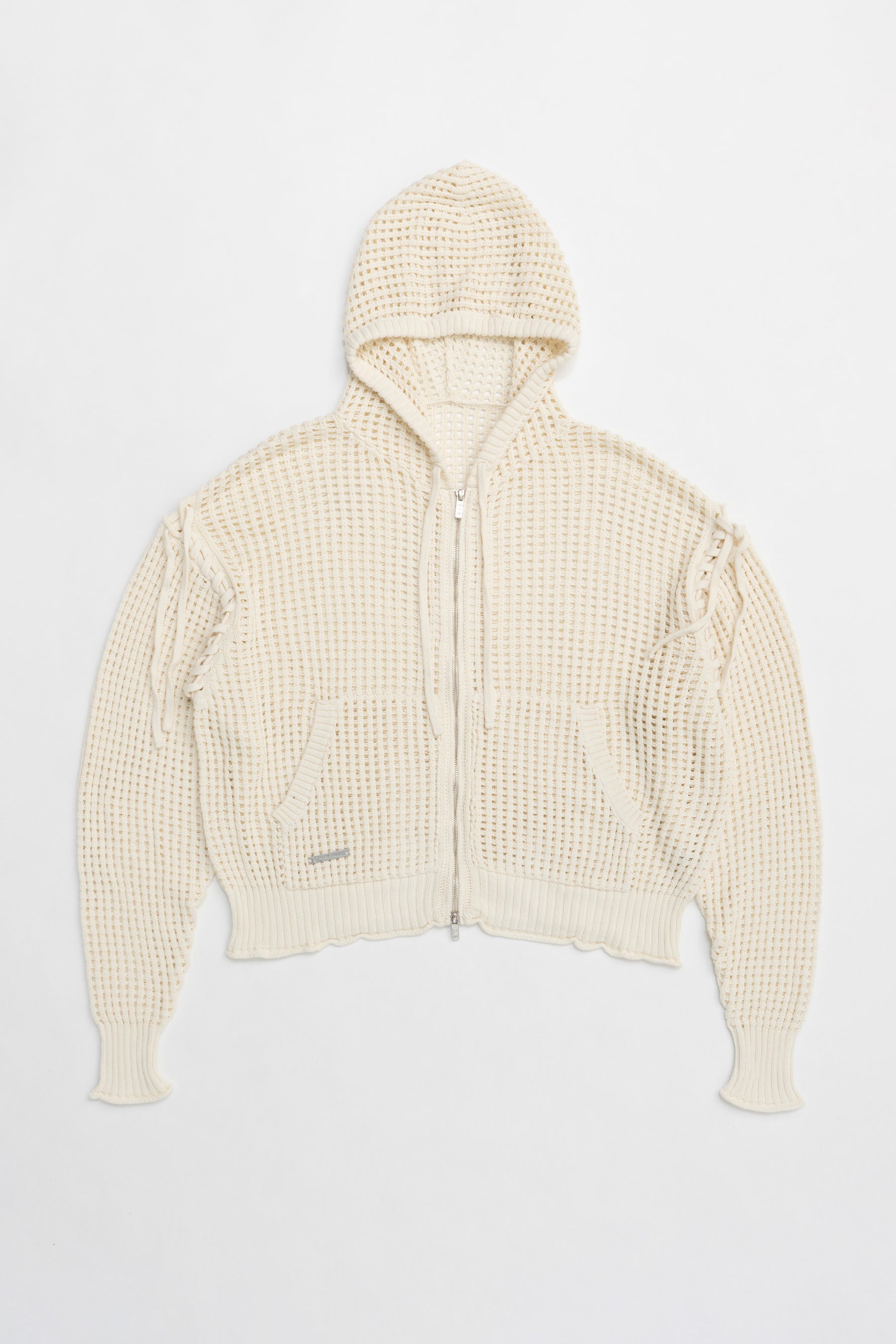 Mesh Knit Hoodie - SALE
