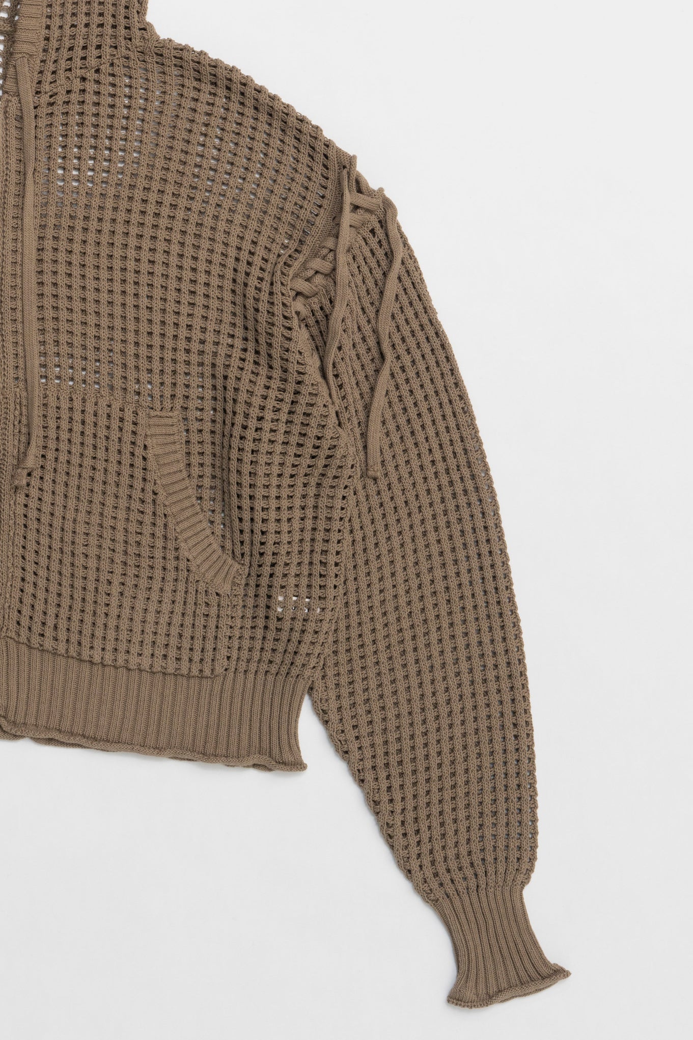 Mesh Knit Hoodie - SALE