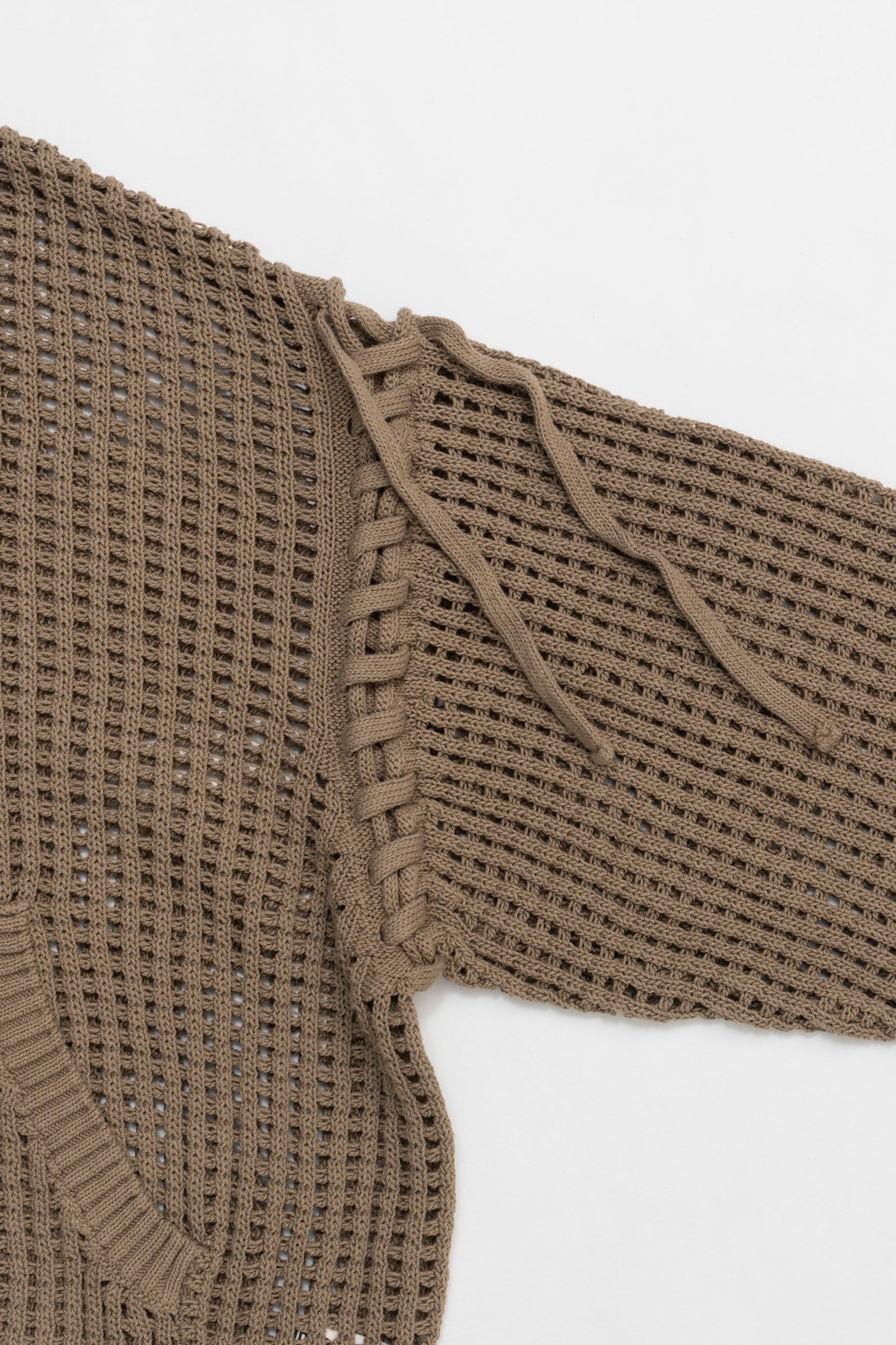 Mesh Knit Hoodie - SALE
