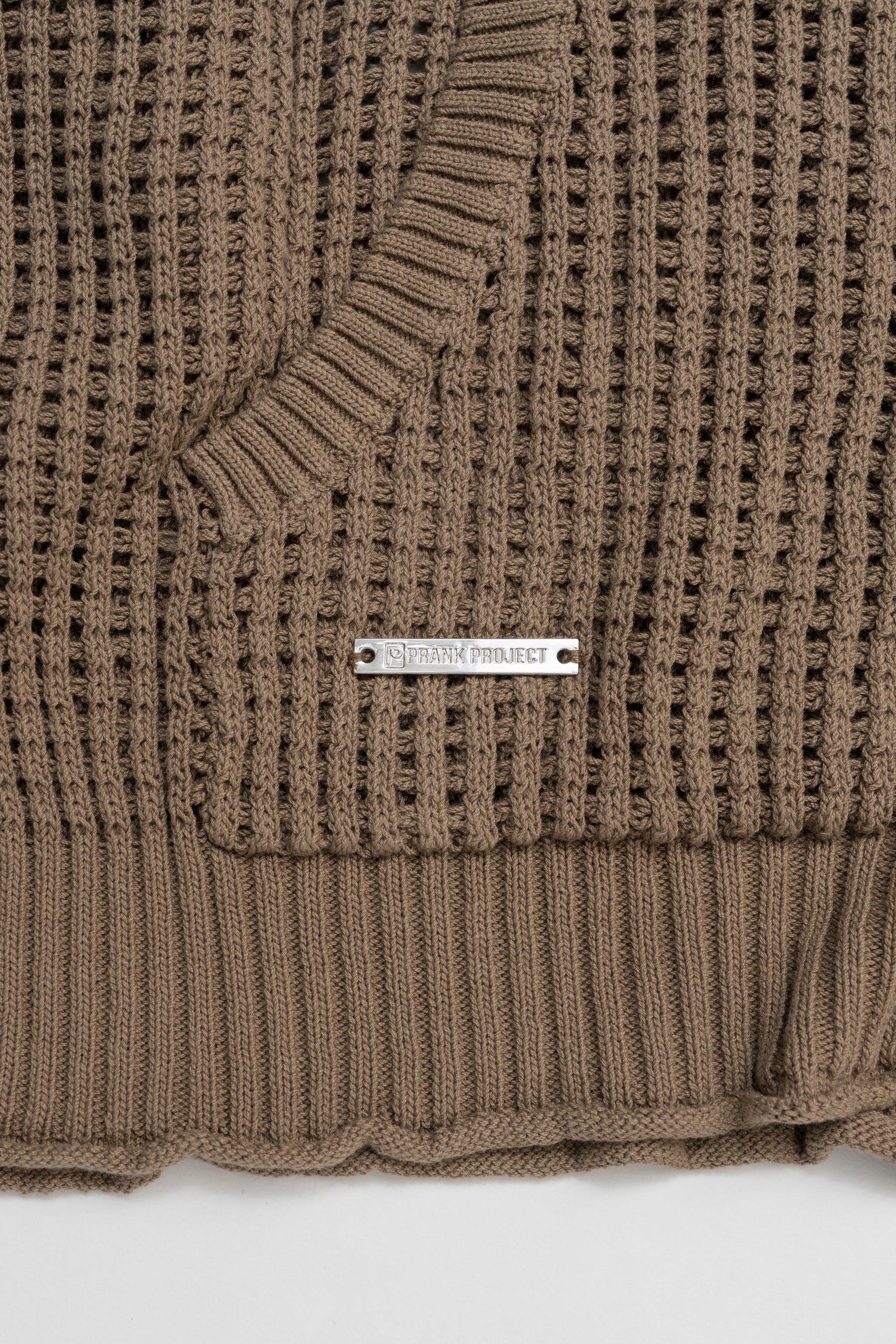 Mesh Knit Hoodie - SALE