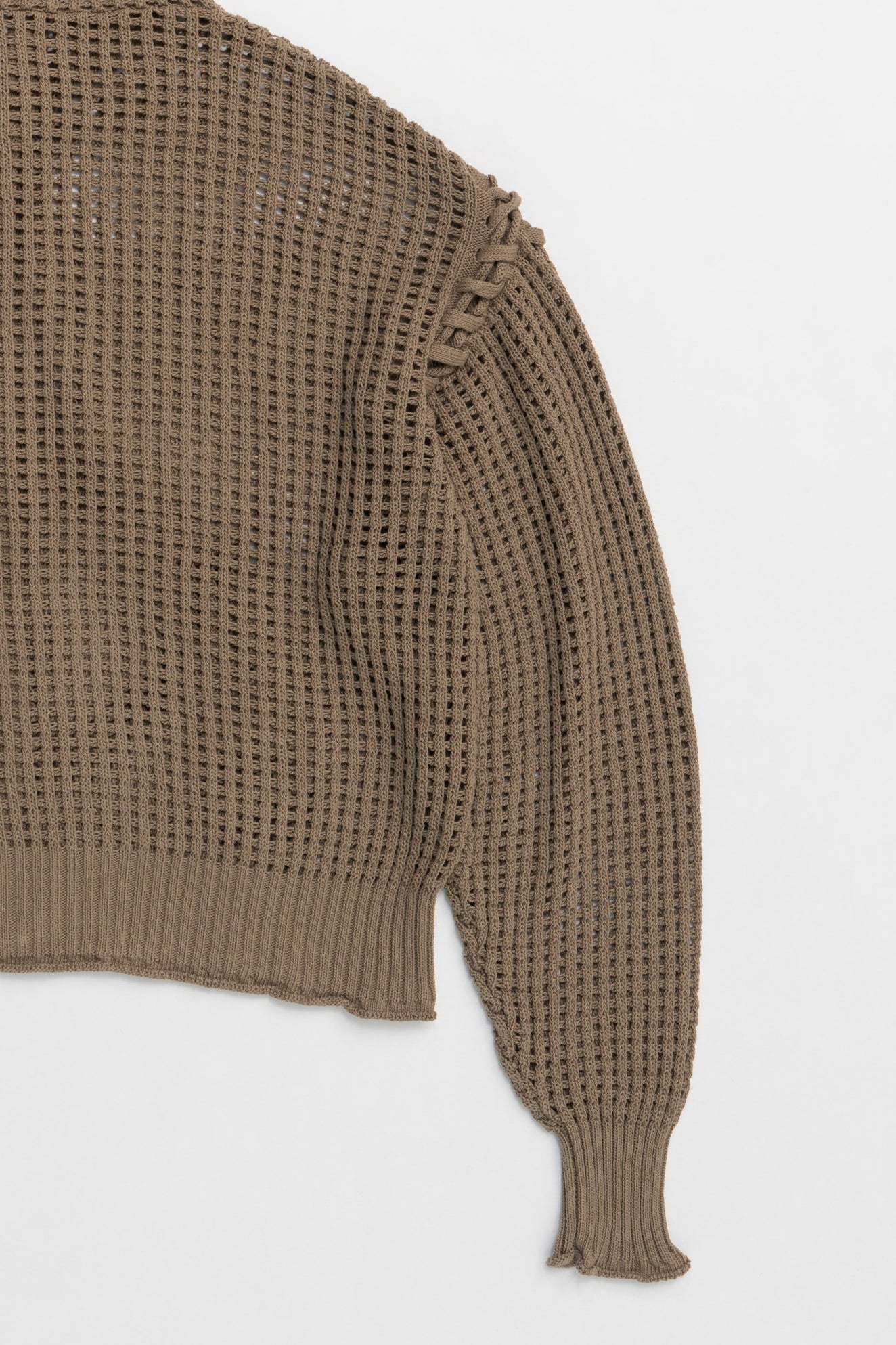 Mesh Knit Hoodie - SALE