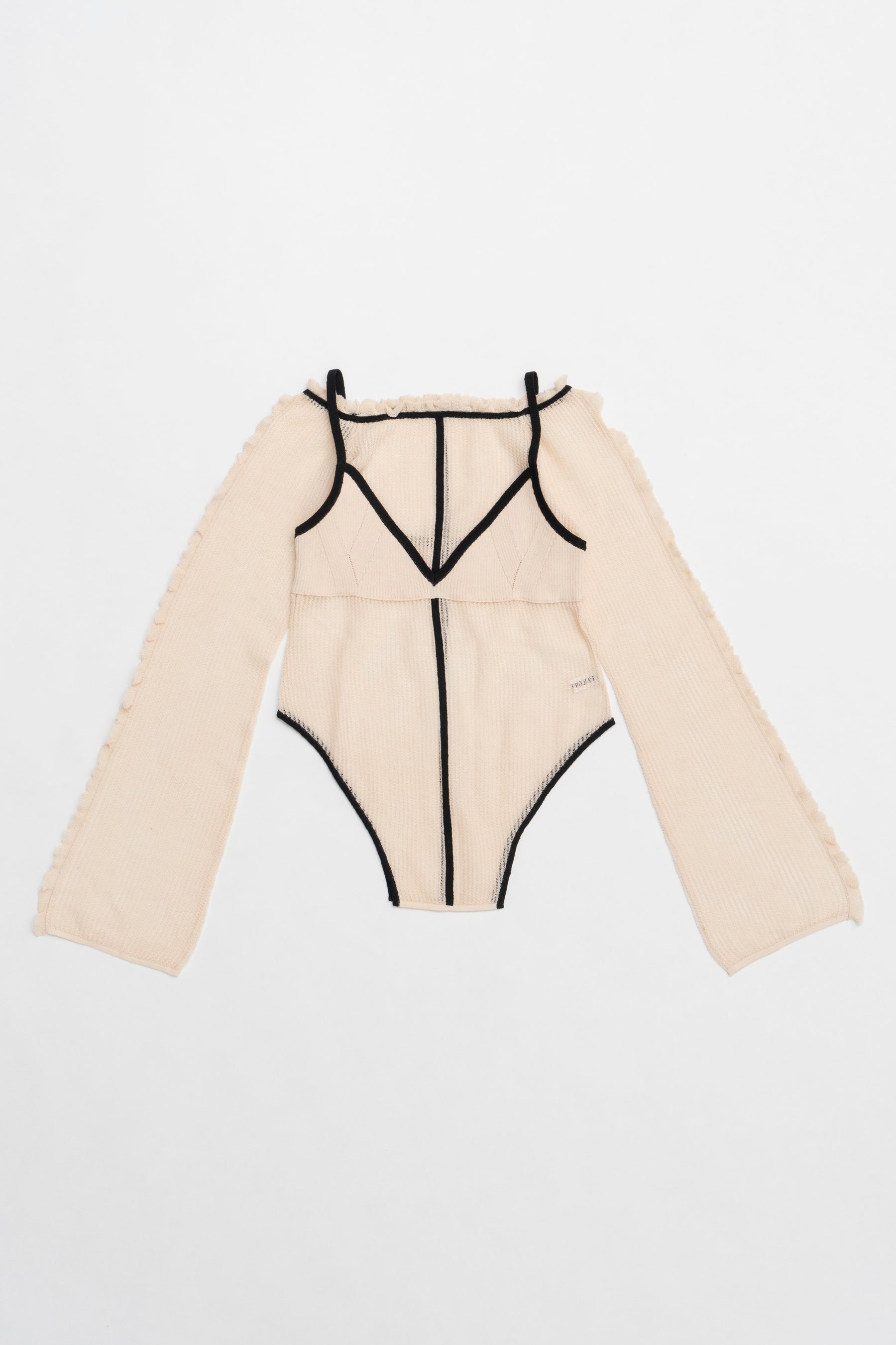 Layered Frill Knit Top