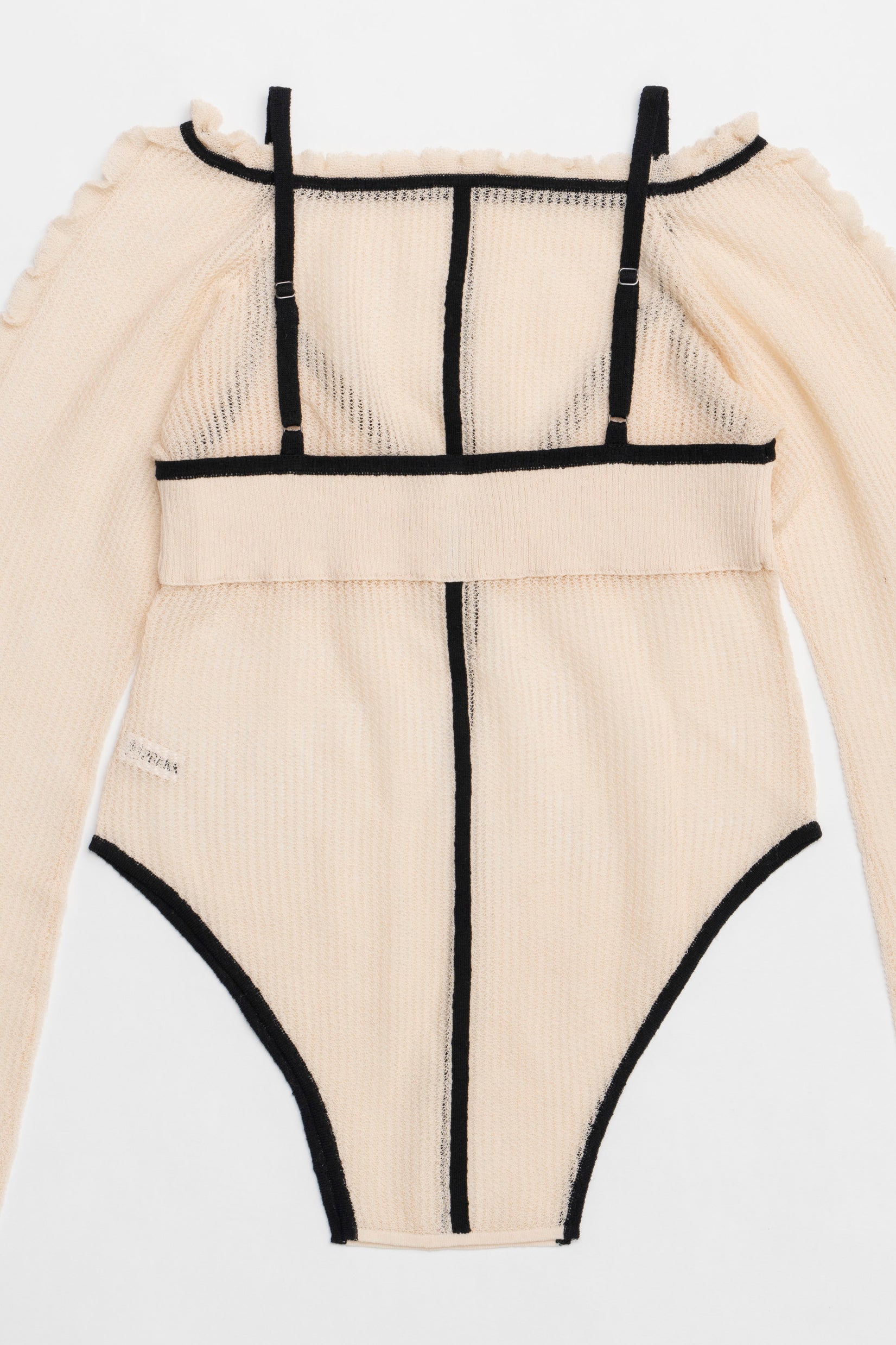 Layered Frill Knit Top