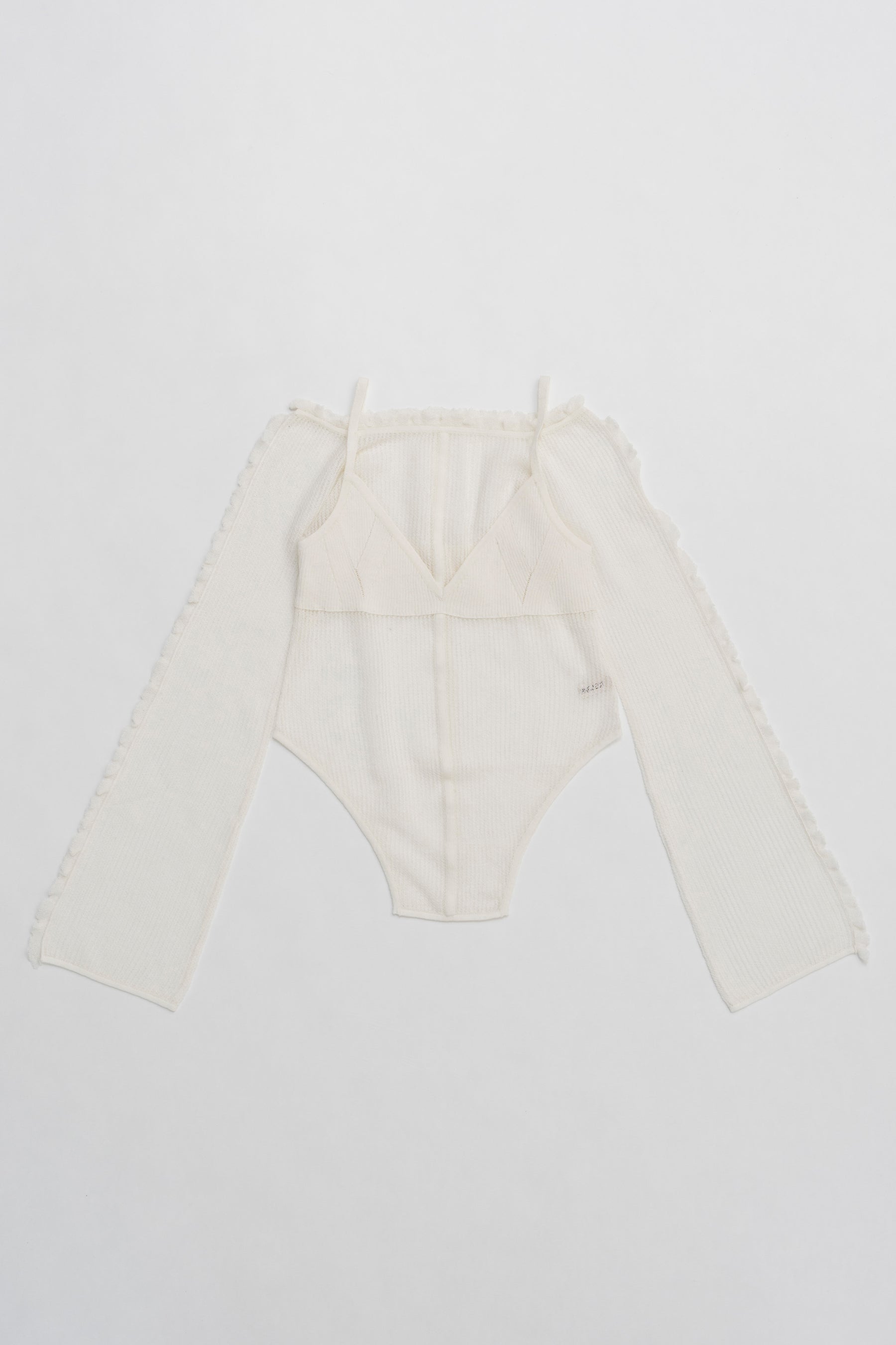Layered Frill Knit Top
