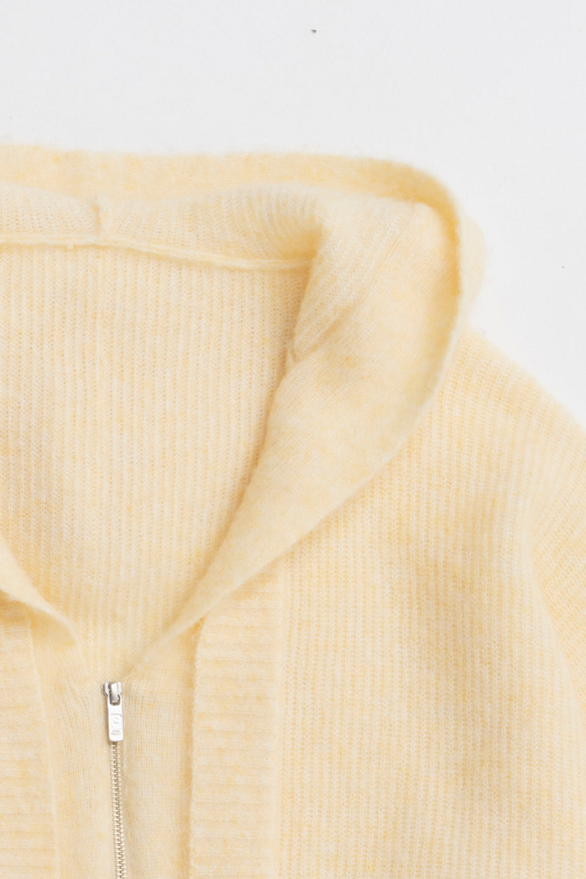 Hooded Zip Cardigan - 2025 WINTER