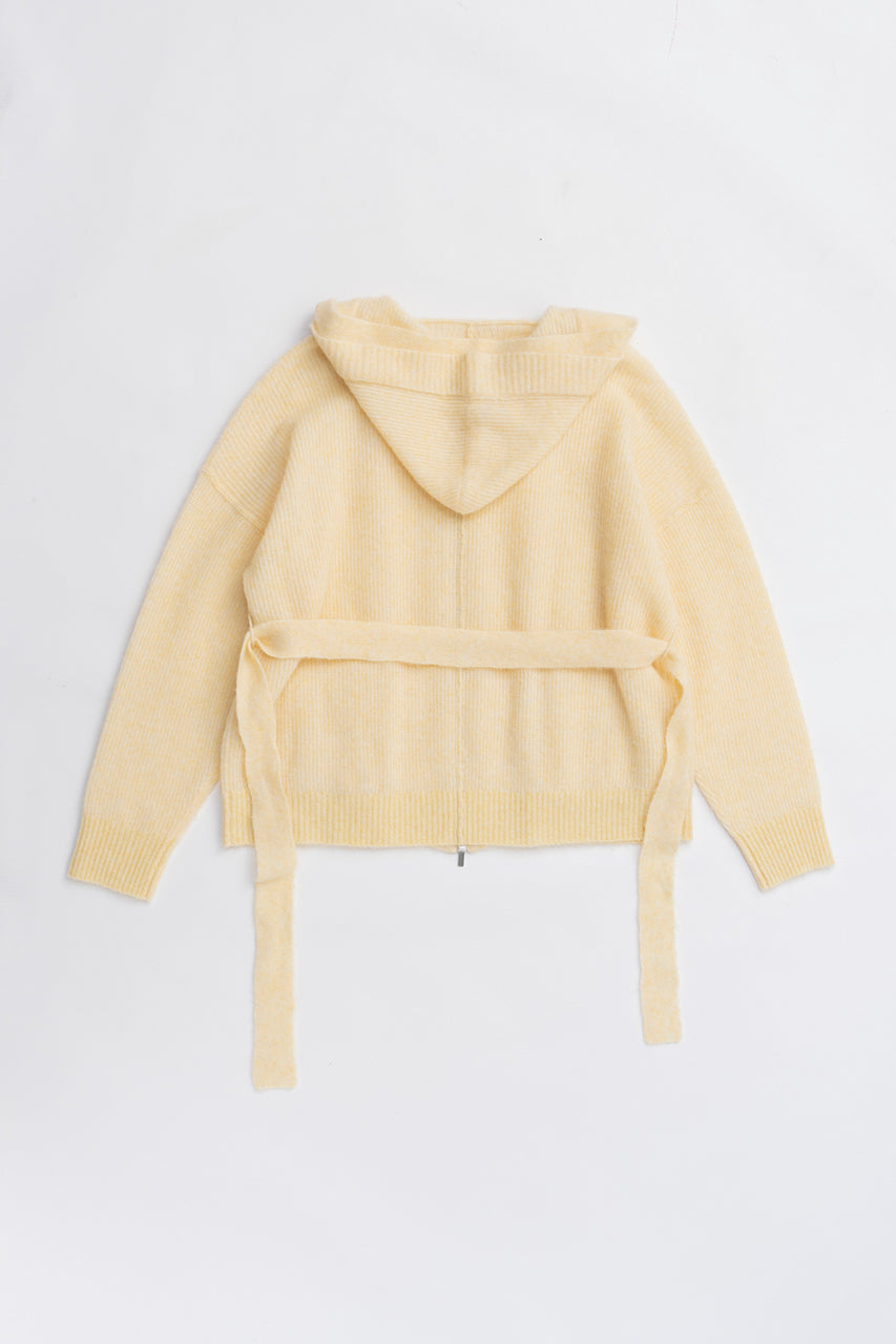 Hooded Zip Cardigan - 2025 WINTER