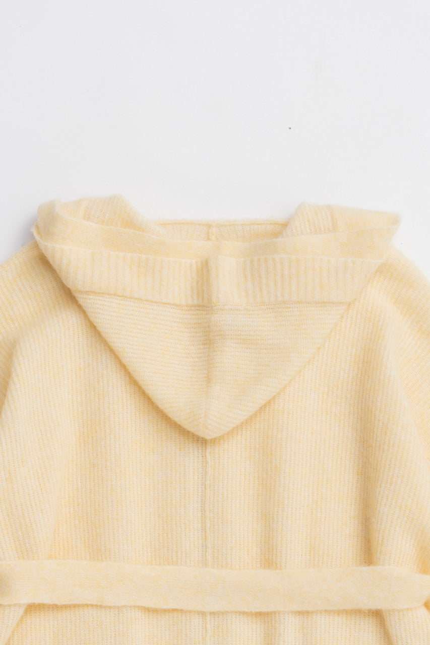 Hooded Zip Cardigan - 2025 WINTER