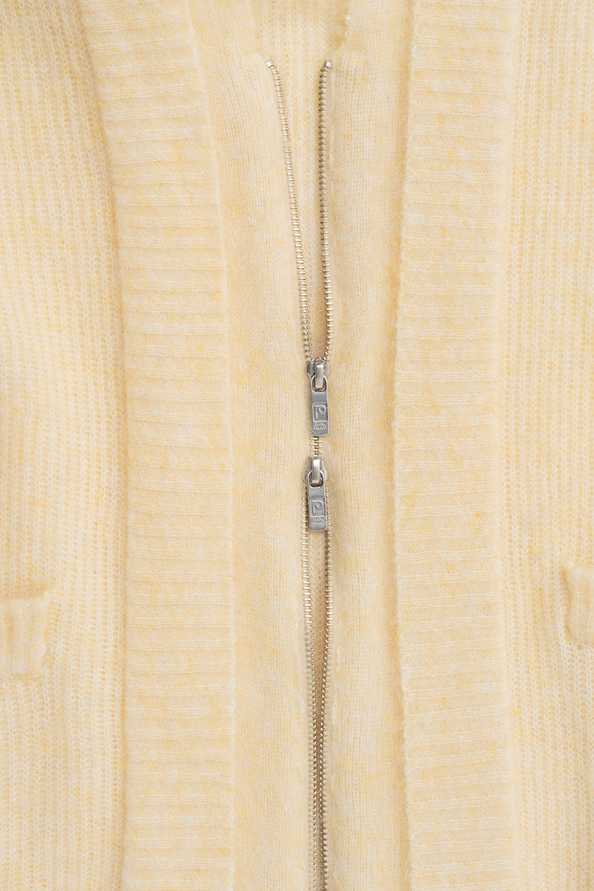 Hooded Zip Cardigan - 2025 WINTER