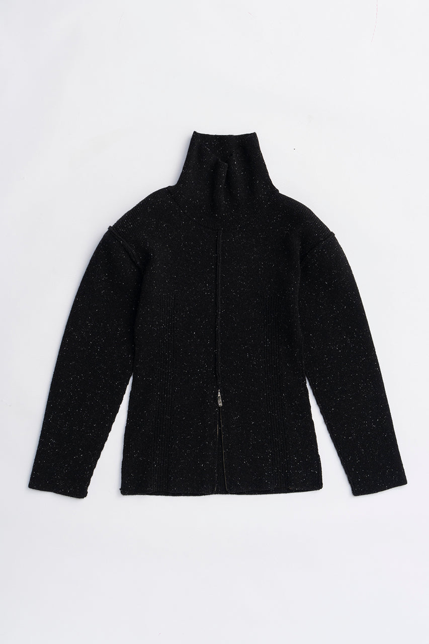 Heavy Turtleneck Knit Tunic