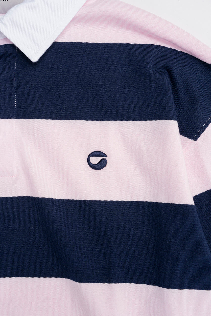 Striped Long Sleeve Polo Body - SALE