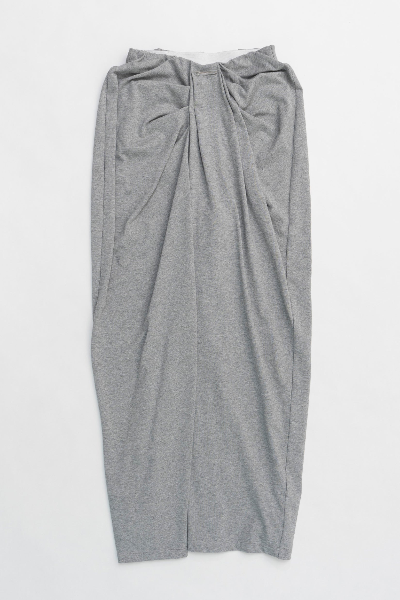 Drape Front Jersey Pants