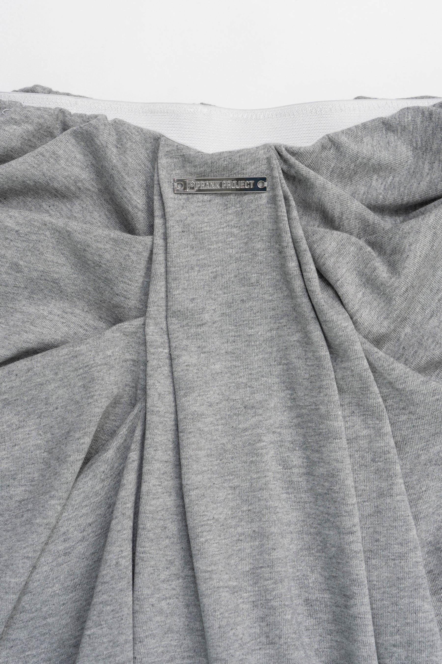 Drape Front Jersey Pants