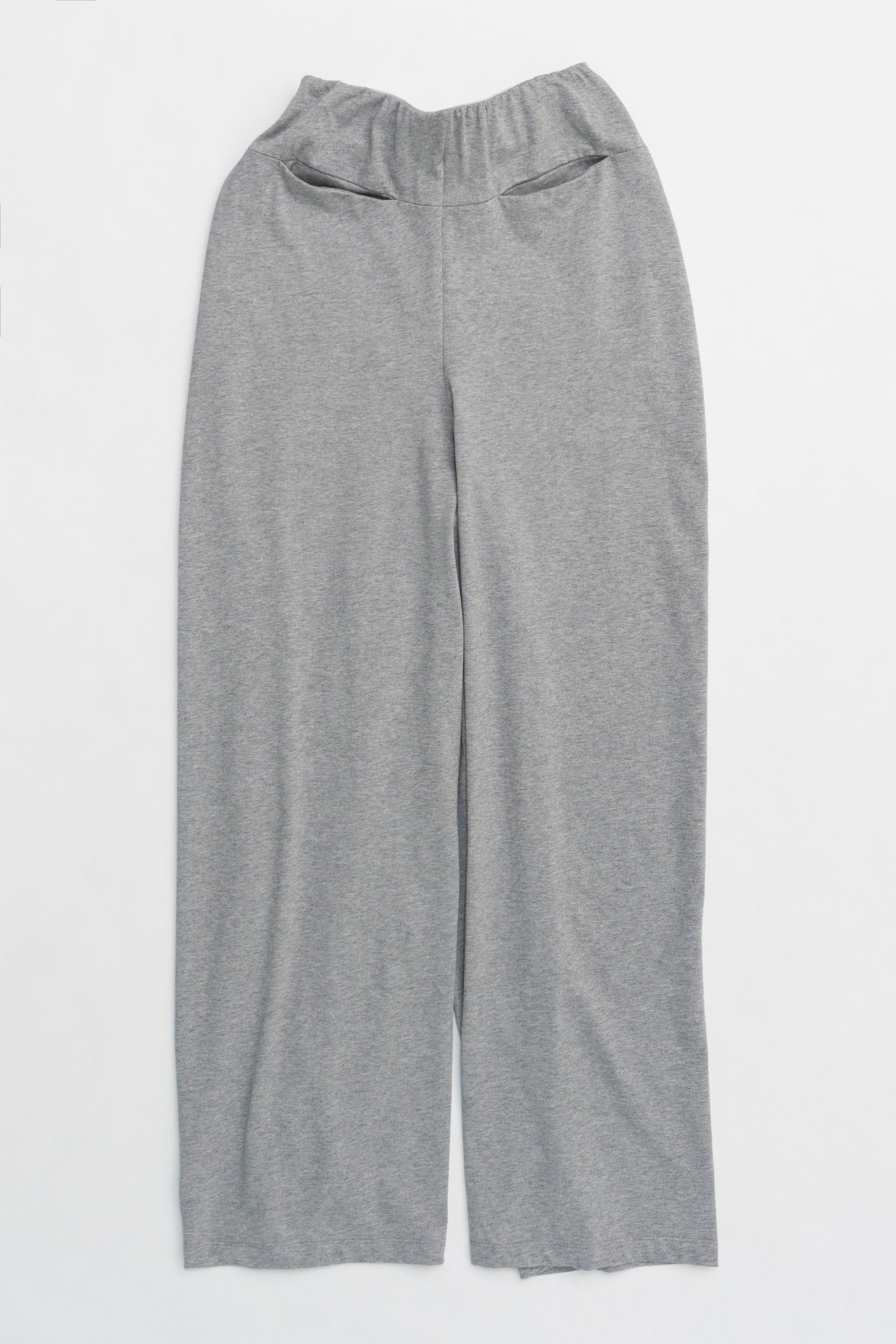 Drape Front Jersey Pants