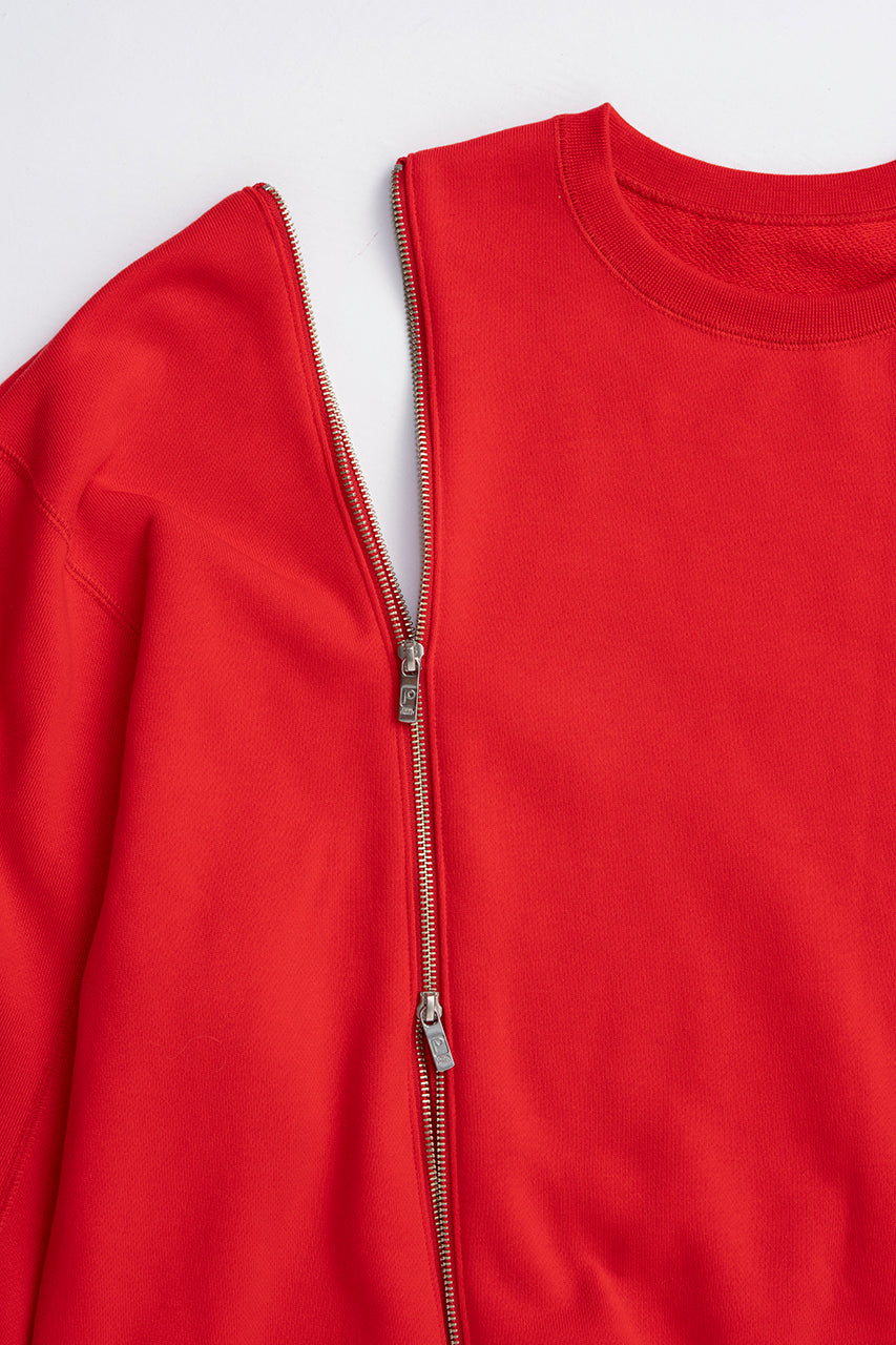 Oversized Zipper Sweatshirt - 2025 WINTER