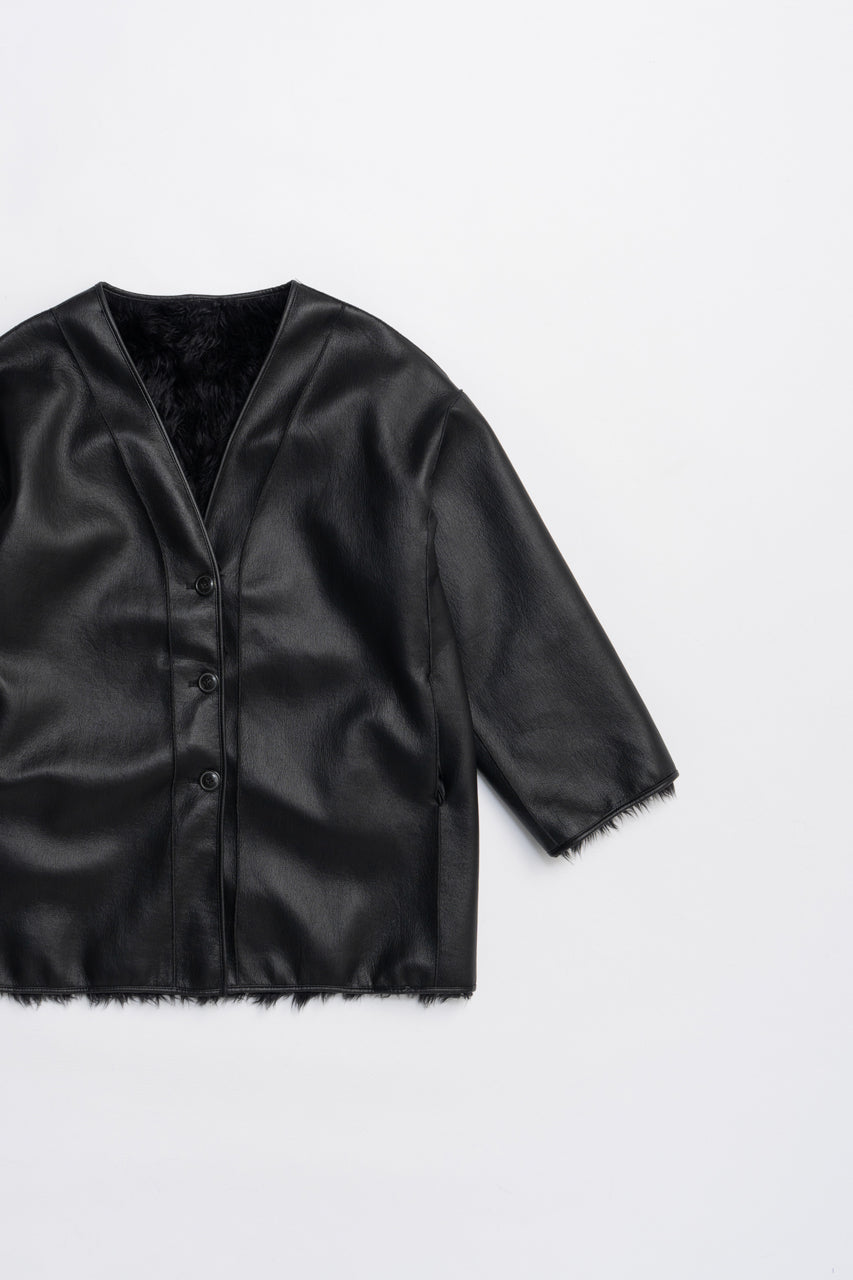 Reversible Fur Coat - 2025 AUTUMN
