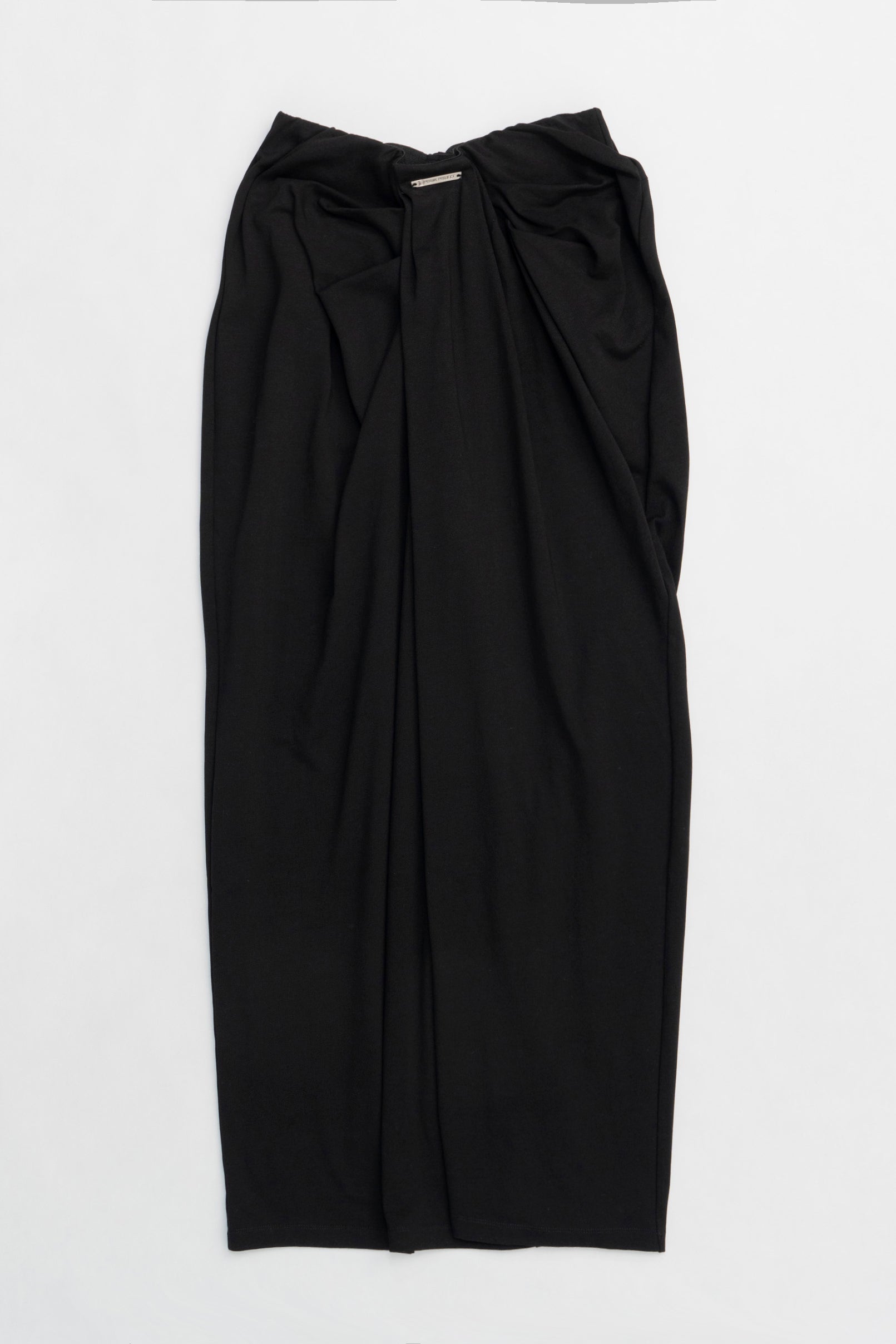 Drape Front Jersey Pants